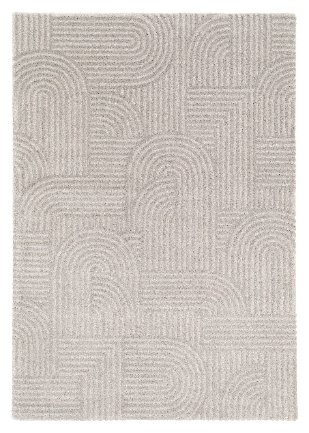 Teppich x mm 17 170 rechteckig, MOON, Balta Polypropylen, cm, Silbergrau, Rugs, 120 Höhe: