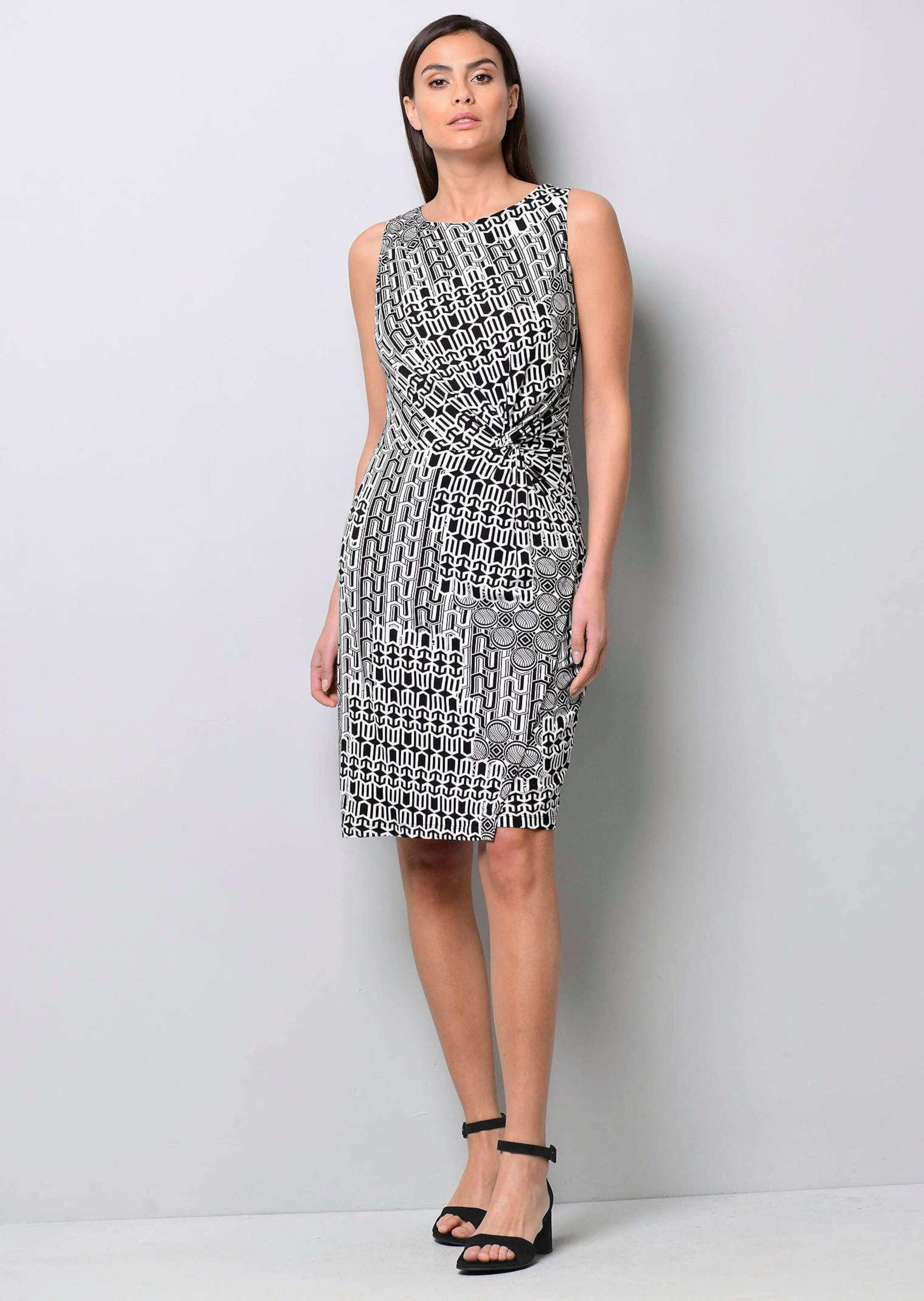 Alba Moda Jerseykleid Kleid mit Knoten vorne günstig online kaufen