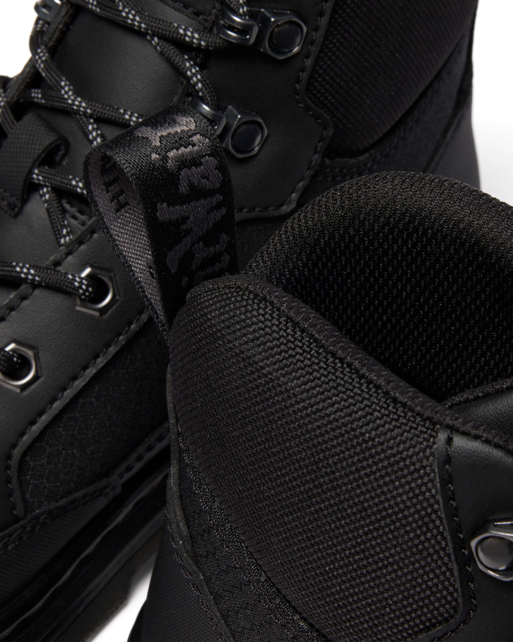 DR. MARTENS Rakim Schnürboots Schnürboots mit gepolstertem Schaftrand und Anziehlasche