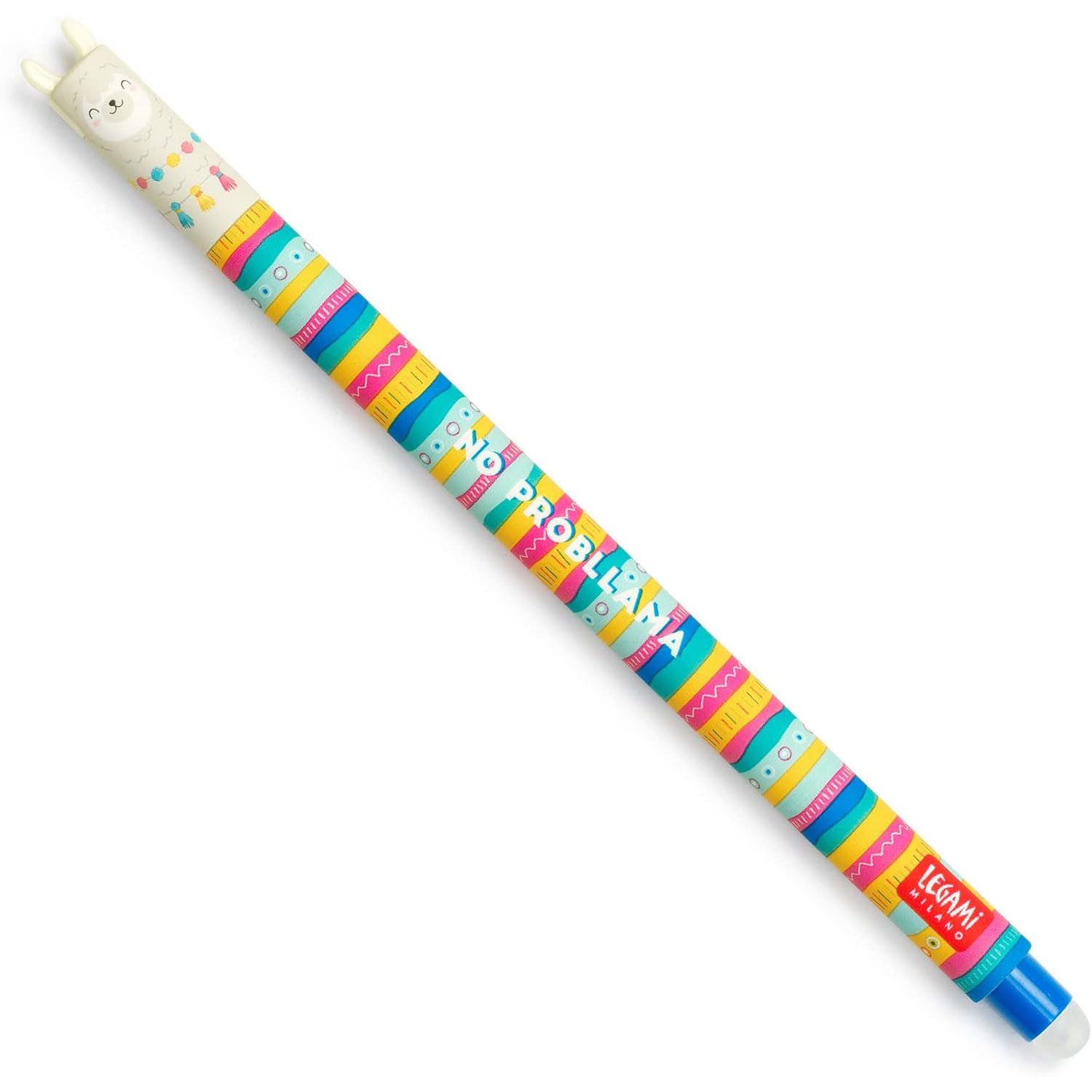 Legami Gelschreiber LEGAMI löschbarer Gel Stift LAMA Schreibfarbe blau Stärke 0,7mm