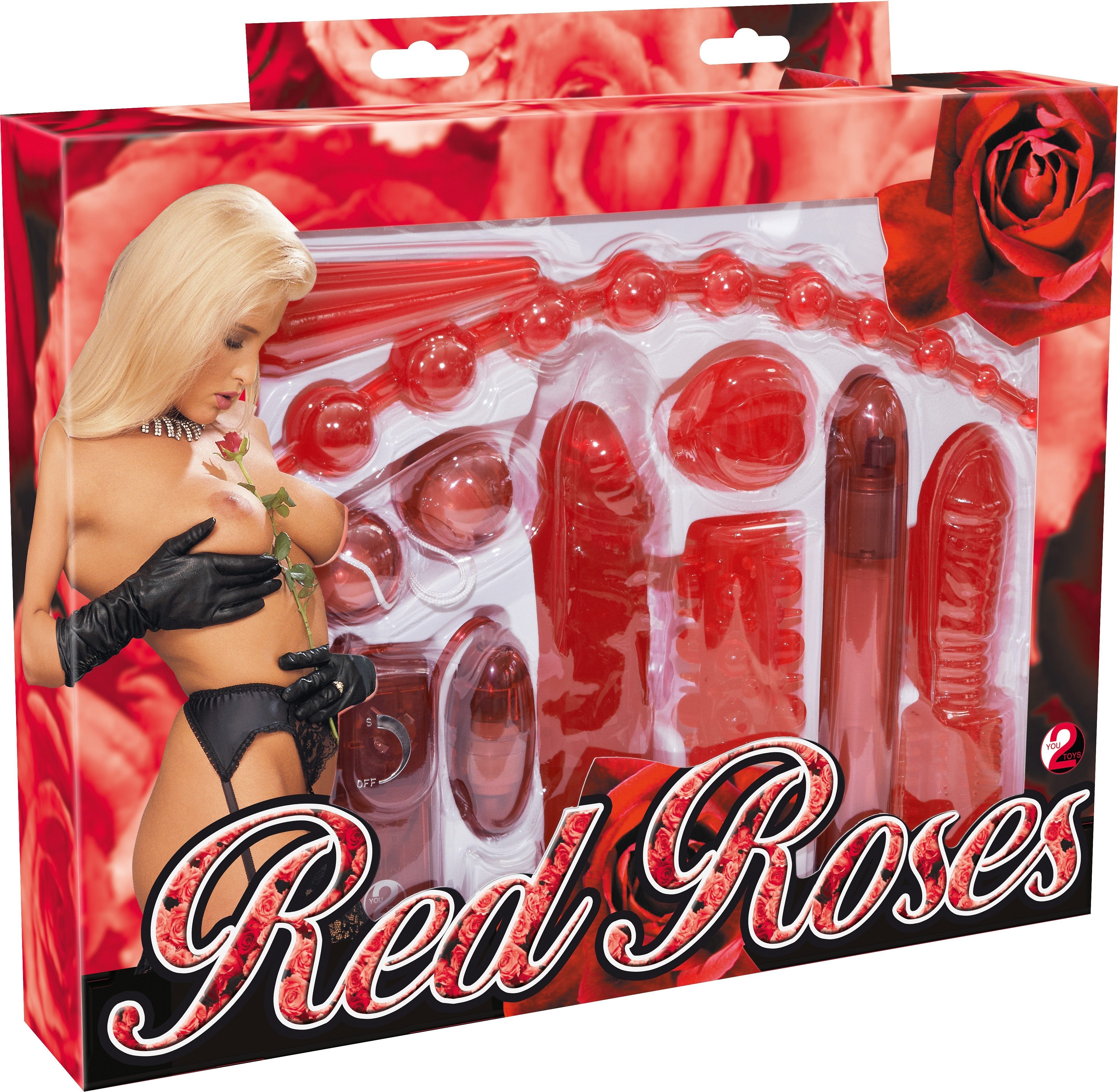 You2Toys Erotik-Toy-Set Red 9-tlg. Roses