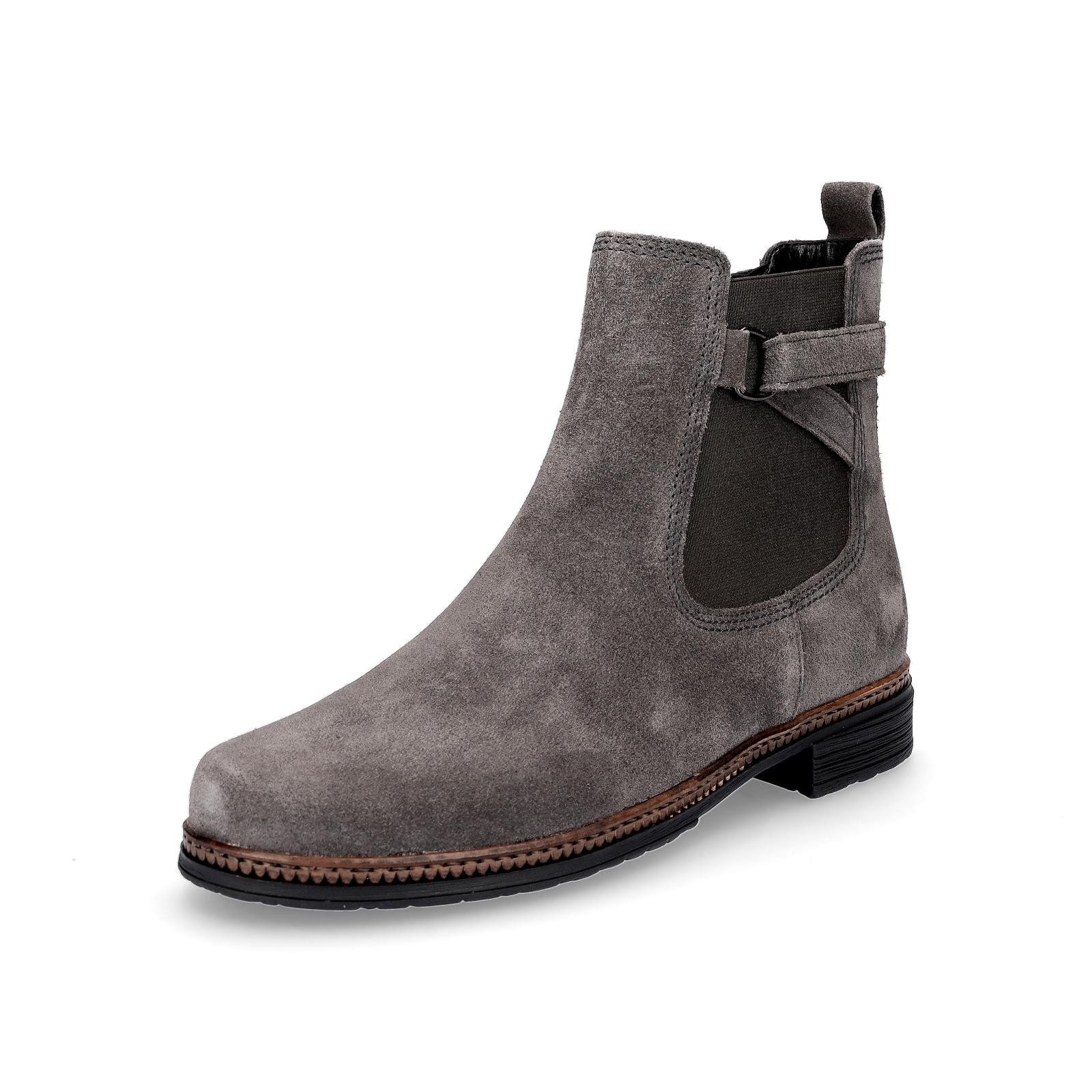 Gabor Gabor Damen Chelsea Stiefelette grau Stiefelette günstig online kaufen
