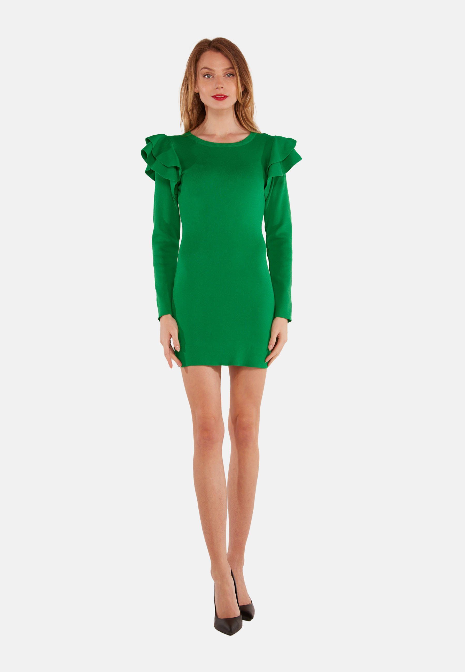 Tooche GREEN Minikleid Wings