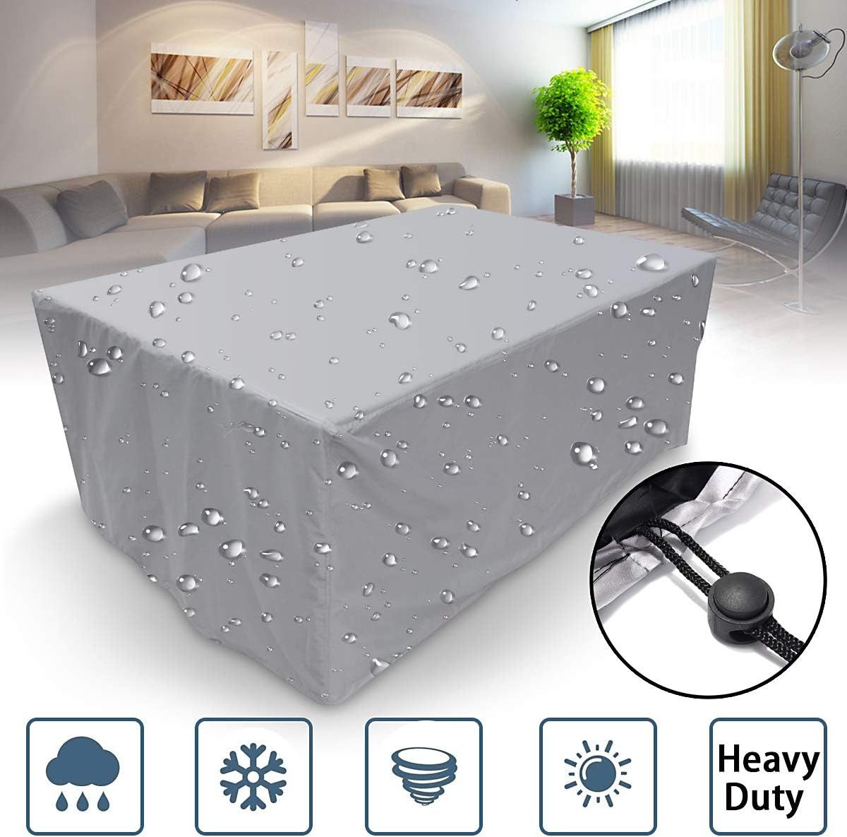 LA CUTE Gartenmöbel-Schutzhülle Wasserdichte Abdeckhaube für Gartenmöbel, r günstig online kaufen