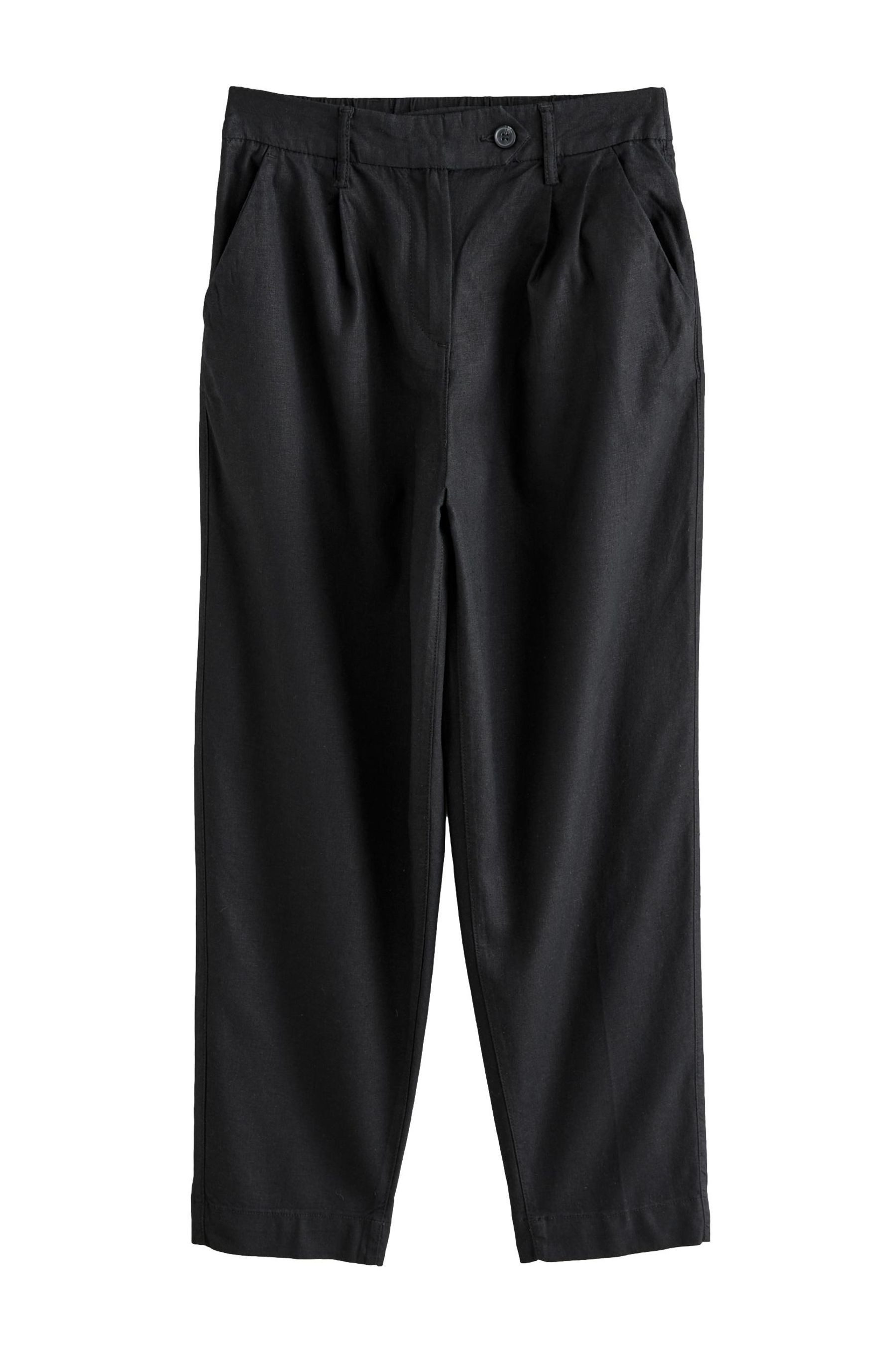 Next Leinenhose Stay Smart Hose mit Barrel-Bein und Leinenanteil (1-tlg) günstig online kaufen