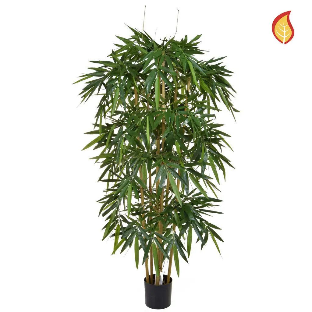 Kunstbaum Künstlicher Bambus - Pia, 210 cm, aplanta, Höhe 210 cm