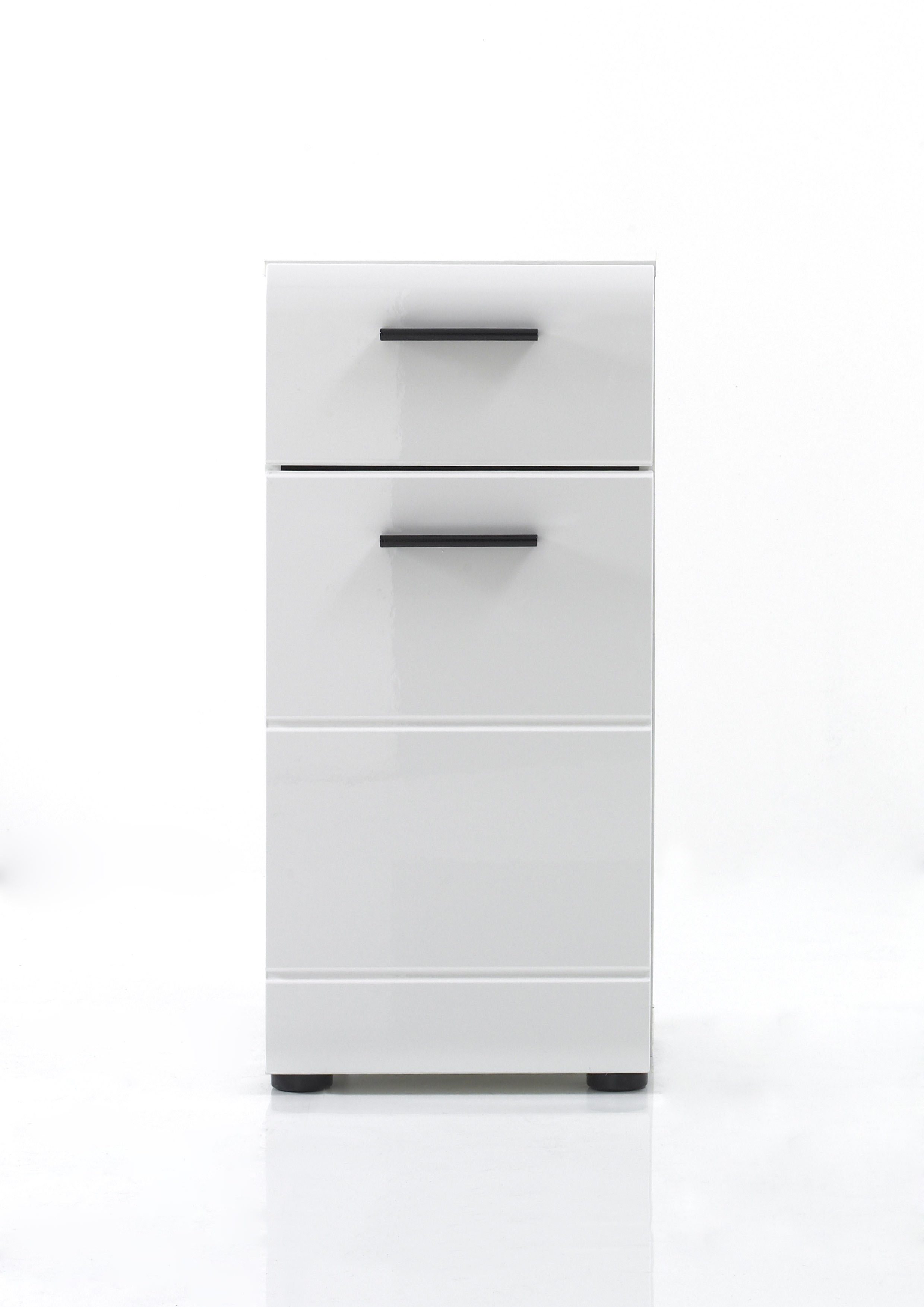 Newroom Kommode Weiß Dekor 30 cm