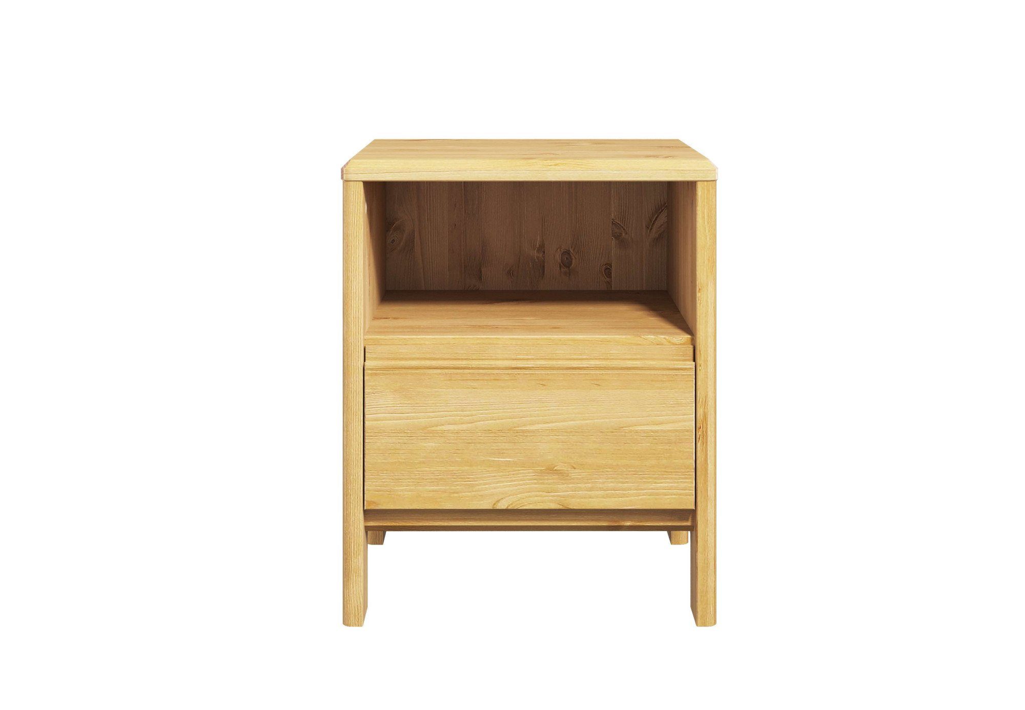 OTTO home Nachttisch Luven, aus massiver Kiefer, mit 1 Schublade, Breite 44 günstig online kaufen