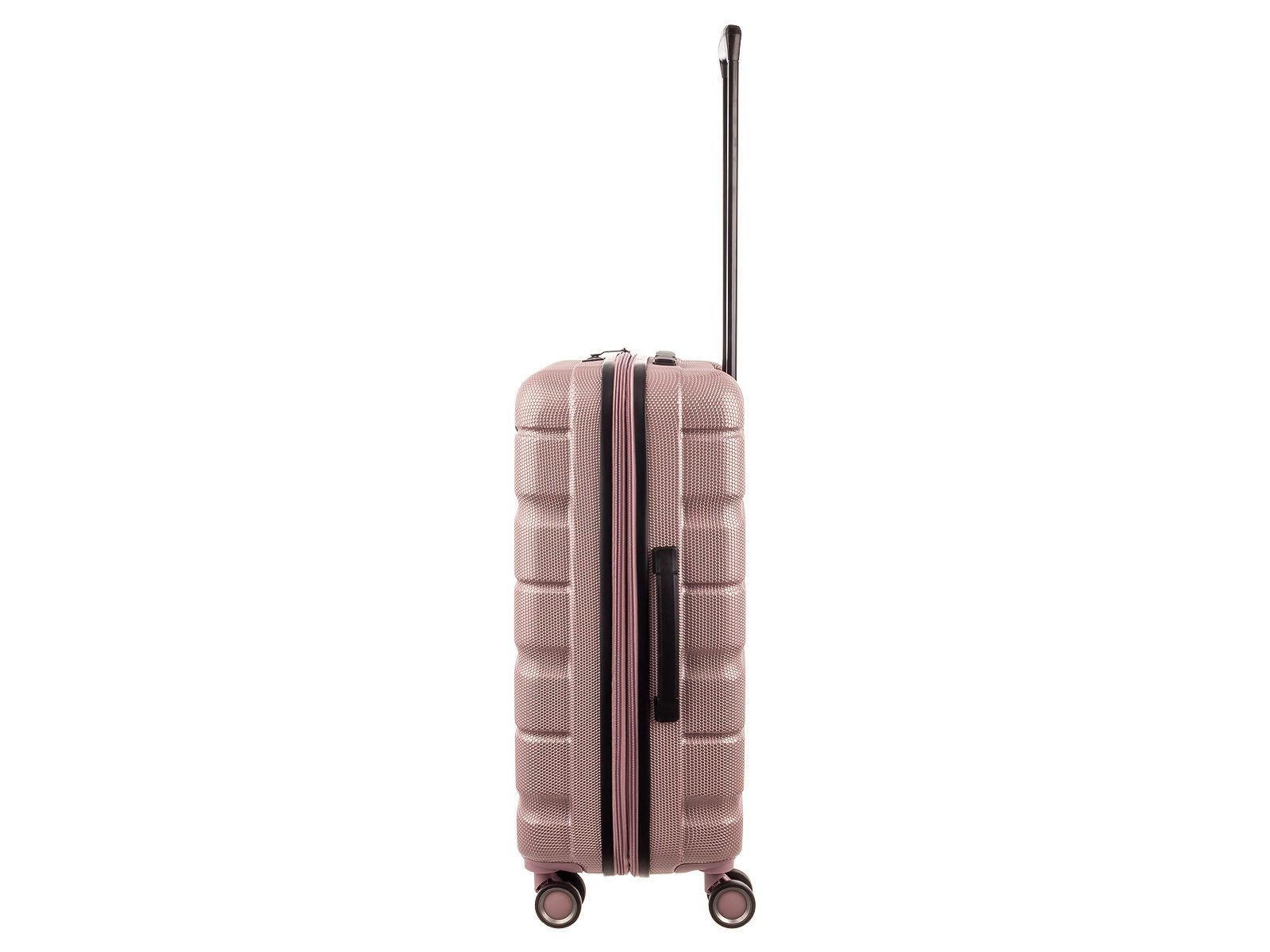 Franky Handgepäckkoffer ABS13 66er Trolley Hartschale, 4 Rollen, Dehnfalte
