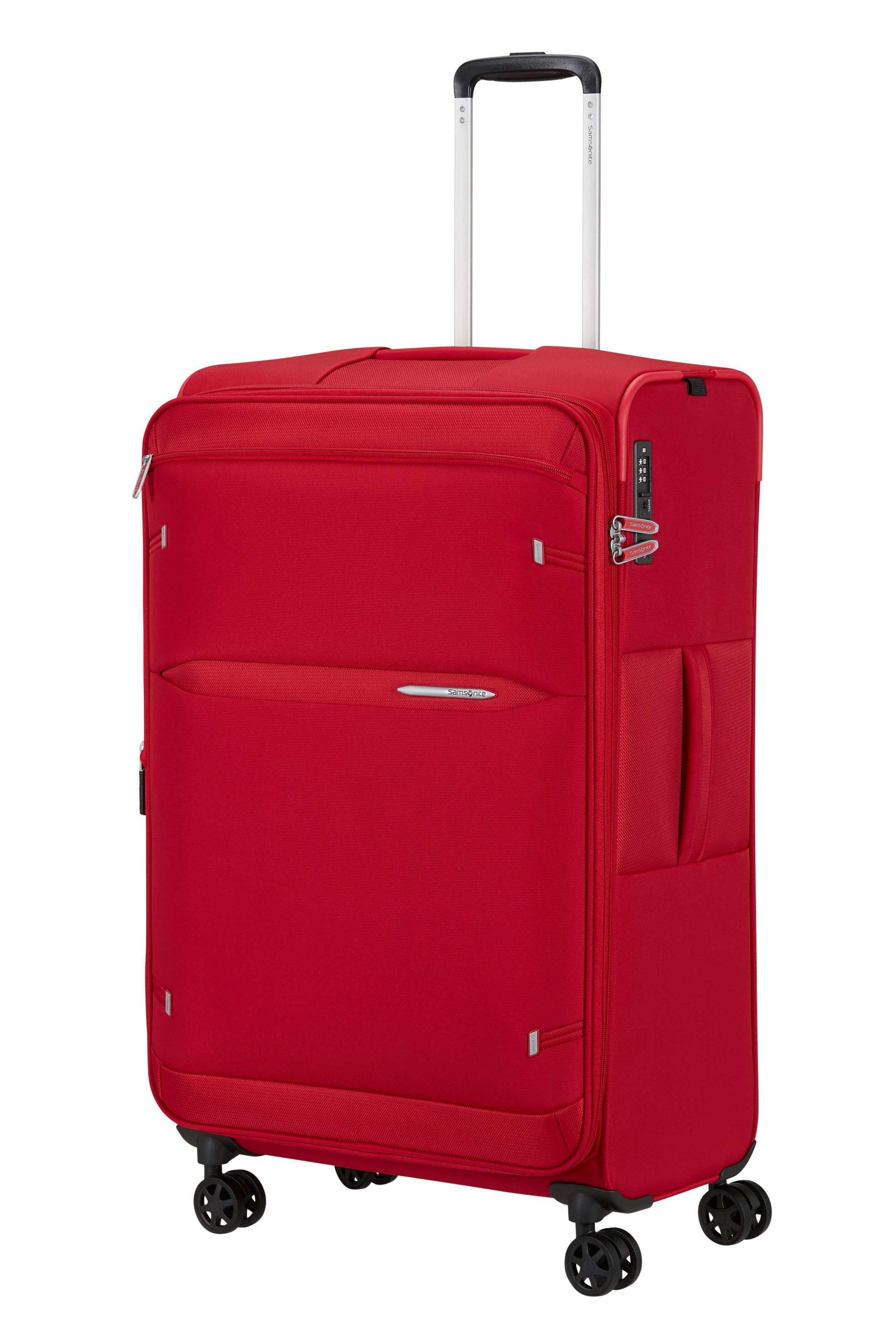 Samsonite Weichgepäck-Trolley GOTWIST, 4 Rollen, mit Teleskopgriff und mehreren Tragegriffen, innen aus Polyester