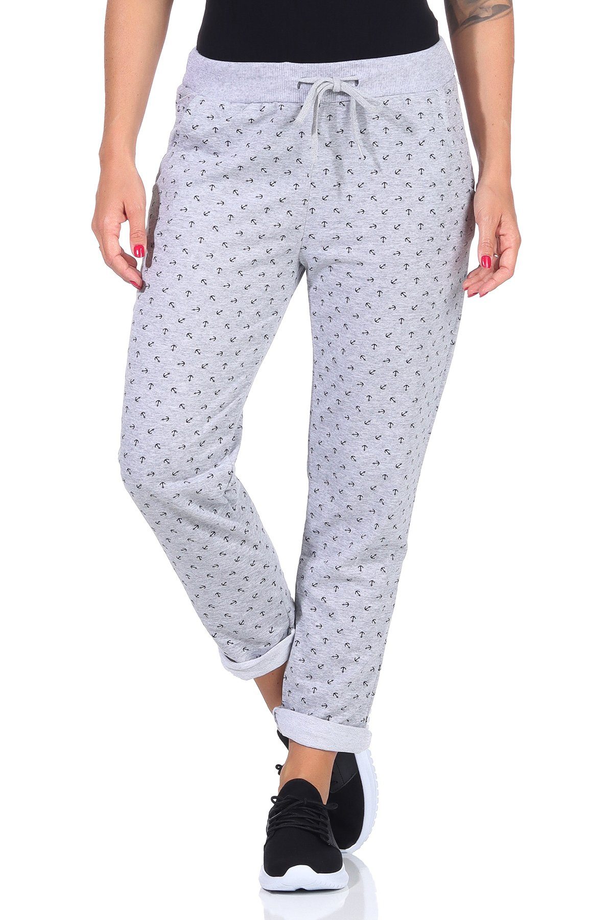 CLEO STYLE Jogginghose Damen Jogginghose 1313 günstig online kaufen