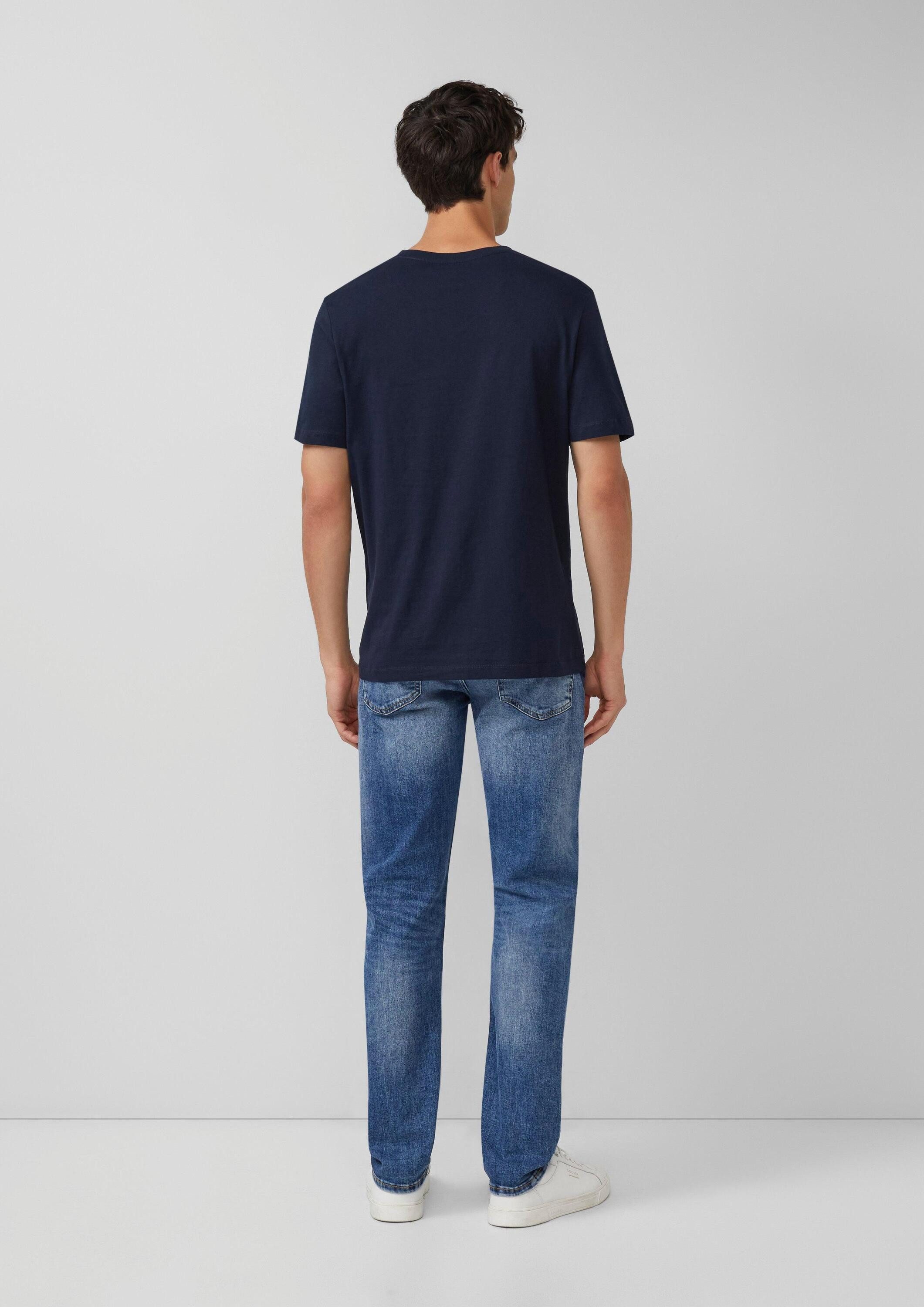 s.Oliver Kurzarmshirt T-Shirt Basic-T-Shirt aus Baumwolle im 2er-Pack