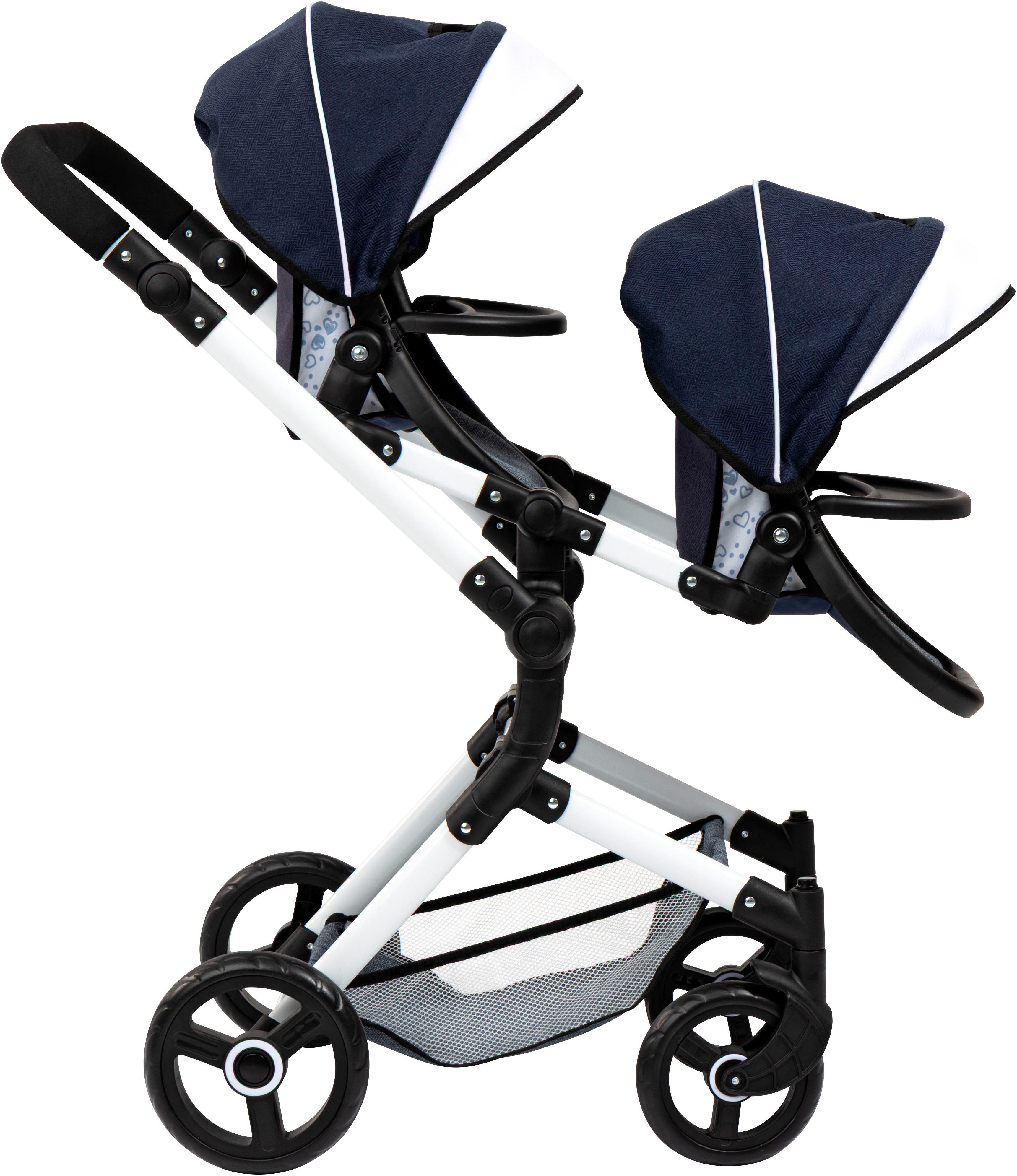 Bayer Puppen-Zwillingsbuggy Twin Neo, mit Wickeltasche günstig online kaufen