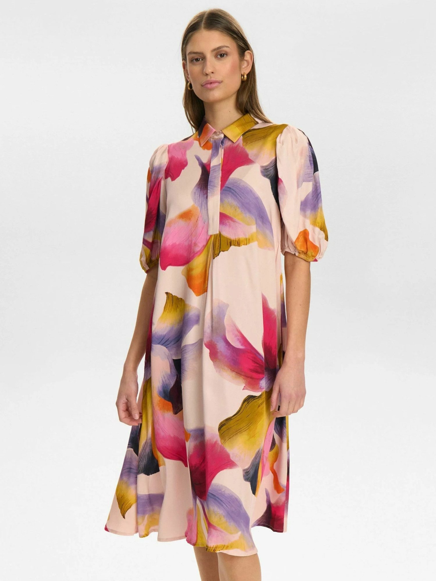 nümph Jerseykleid Nümph Dress NUBOTANICA