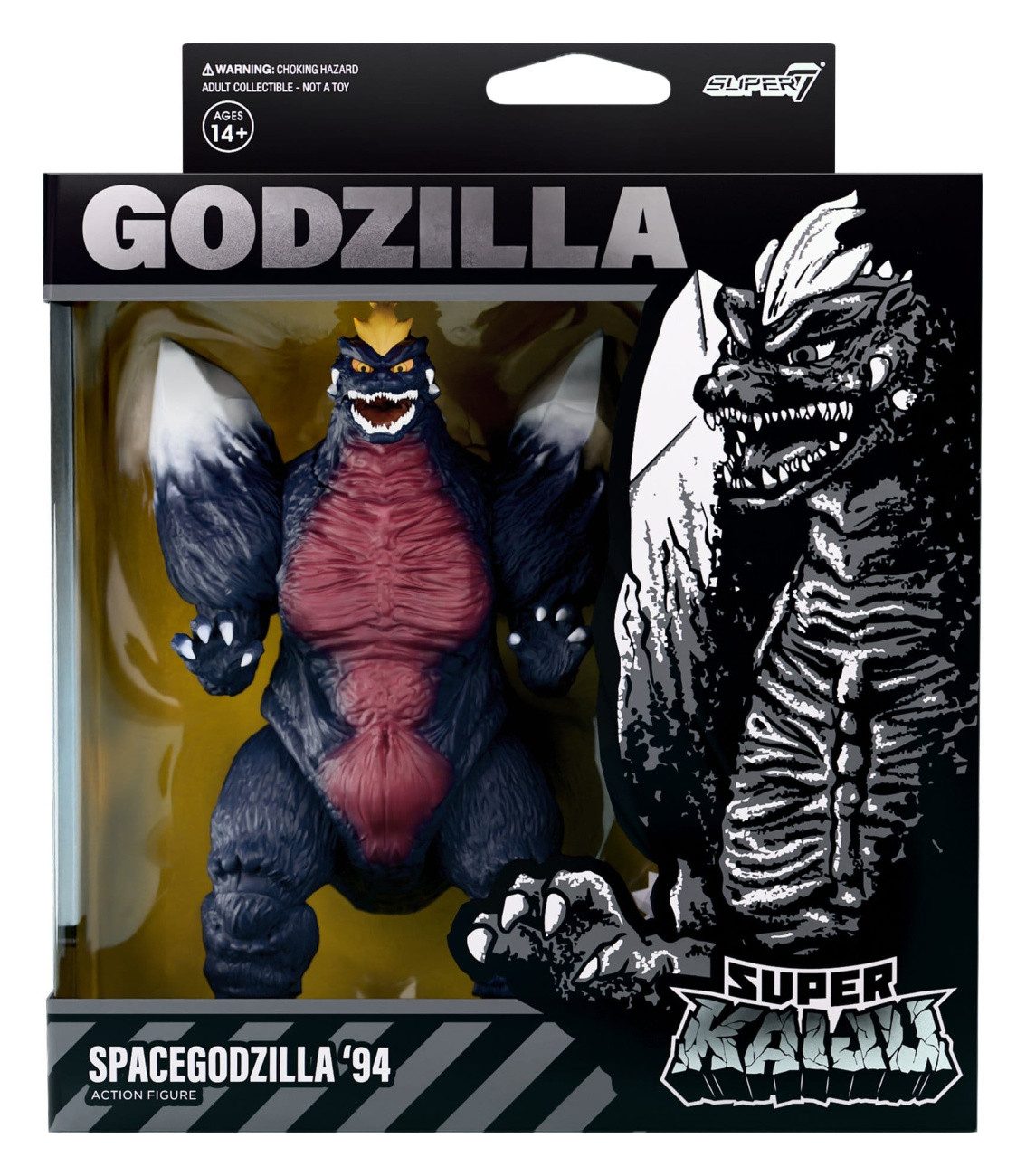 Super7 Actionfigur Godzilla Toho Super Kaiju Actionfigur Wave 04 Space Godzilla '94