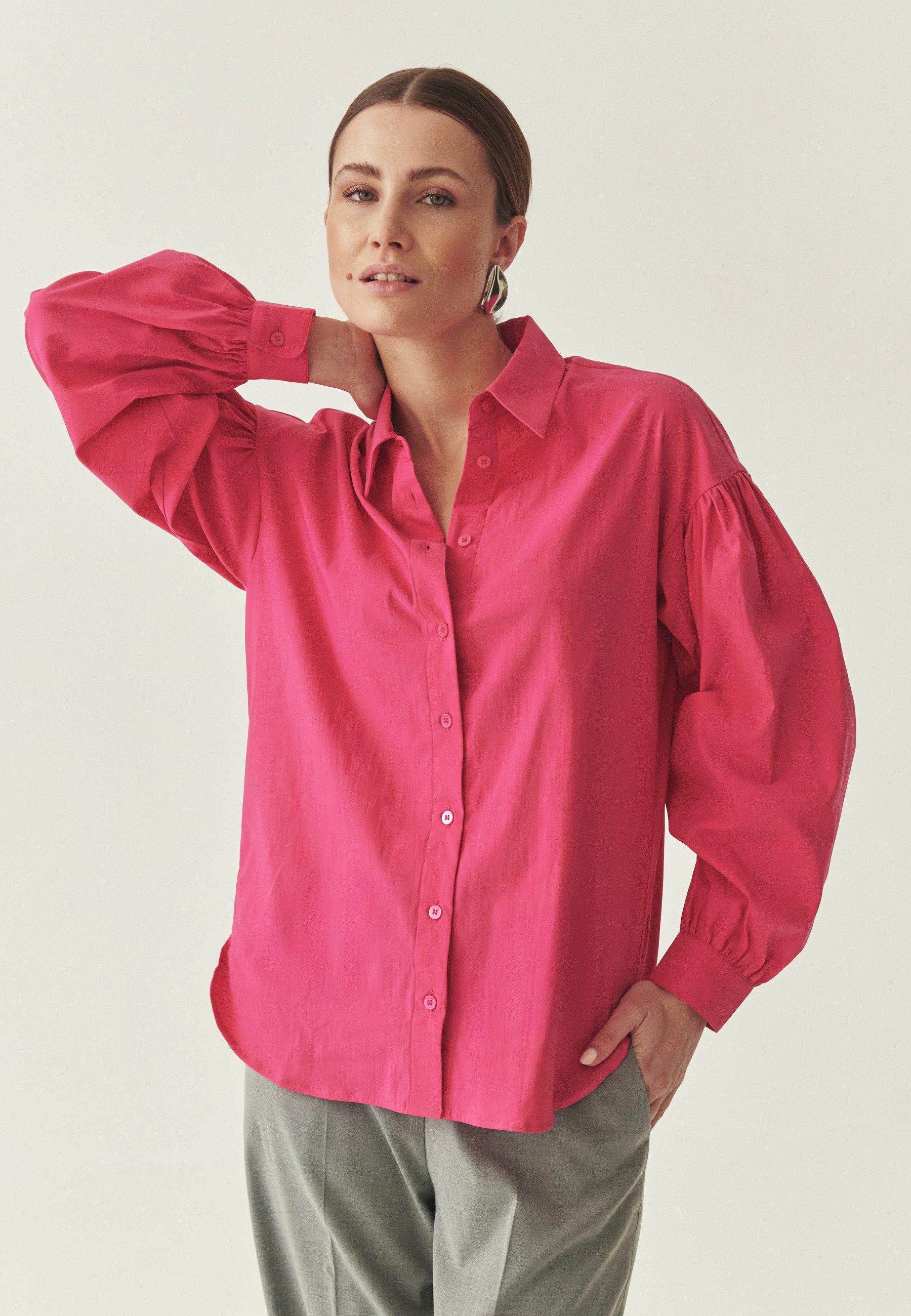 TATUUM Hemdbluse Lockere Passform Woven Shirt - Leila