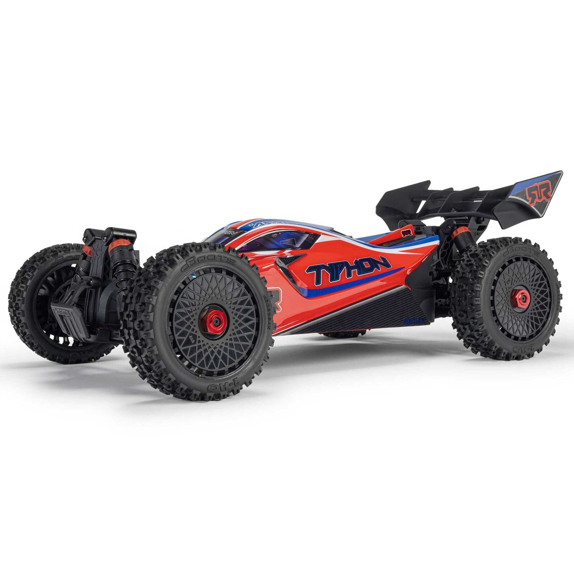 Arrma RC-Buggy Arrma RC Buggy TYPHON 4X4 223S BLX Brushless DSC 1:8 RTR Rot