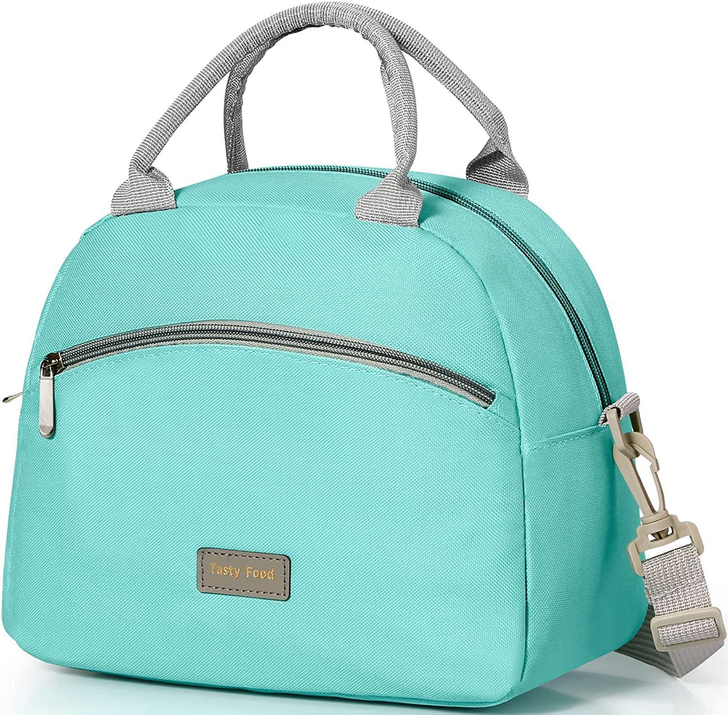 Coonoor Kühltasche Lunchtasche für Damen, Herren, wiederverwendbar Kühltasche, tragbar, mit verstellbaren Trägern, kann für die Arbeit verwendet werden