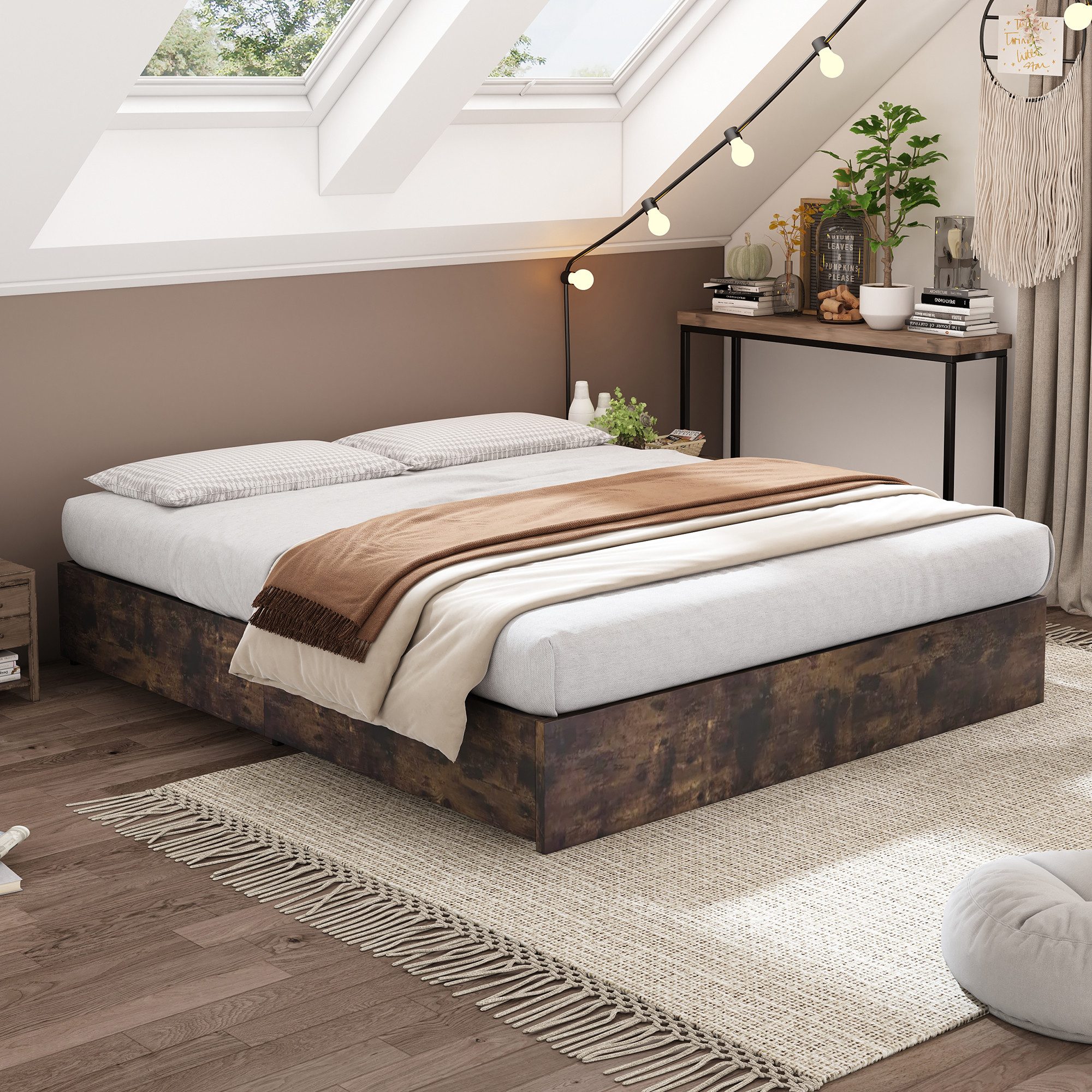 Flieks Metallbett, Kinderbett Doppelbett 140x200cm ohne günstig online kaufen