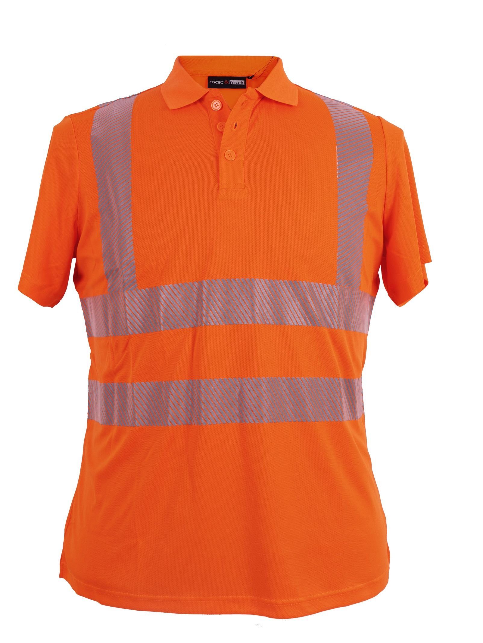 XXL Polo Shirt in Poloshirt orange Größen, Marc&Mark & Warn von mark marc