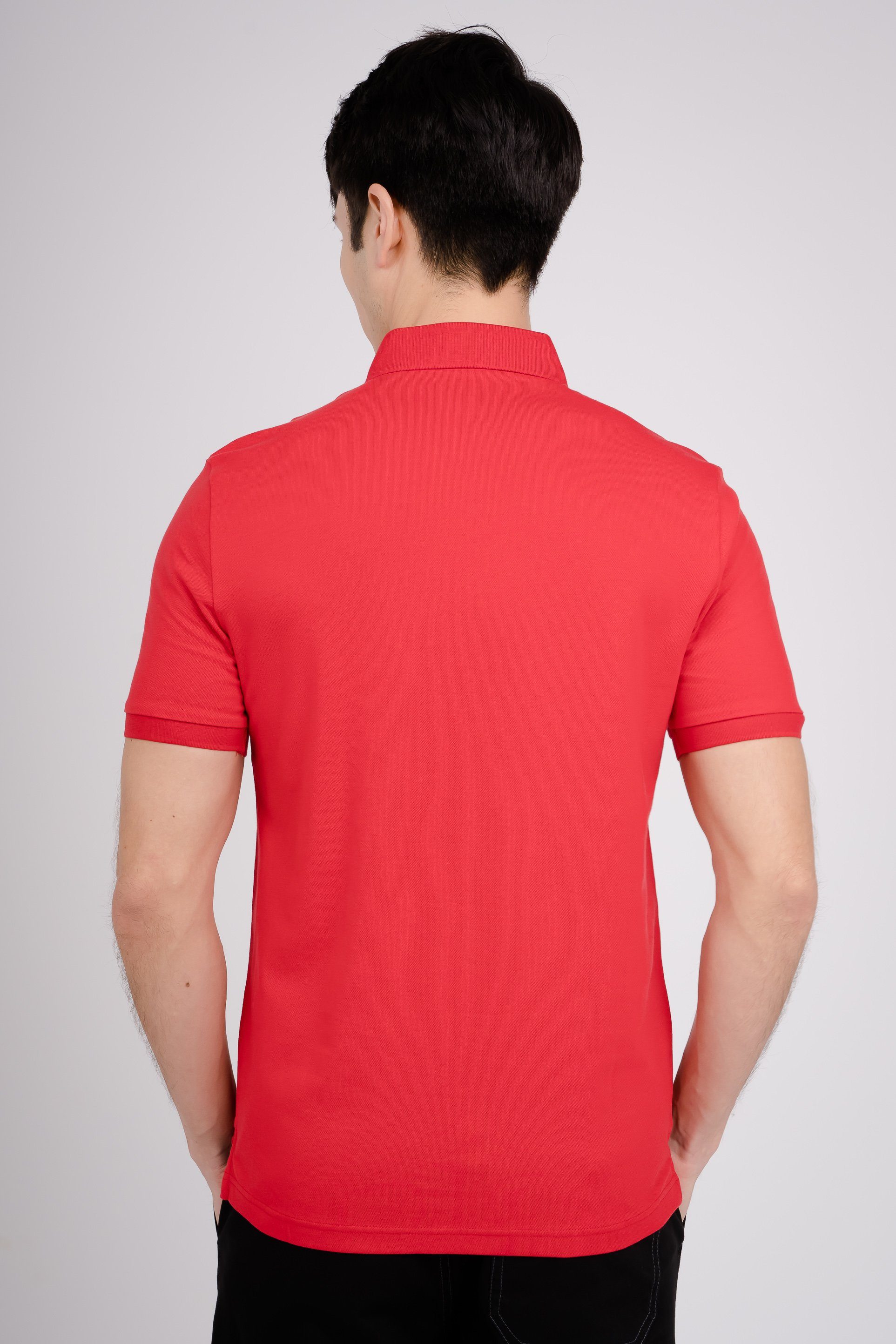 GIORDANO Poloshirt rot mit toller Stickerei