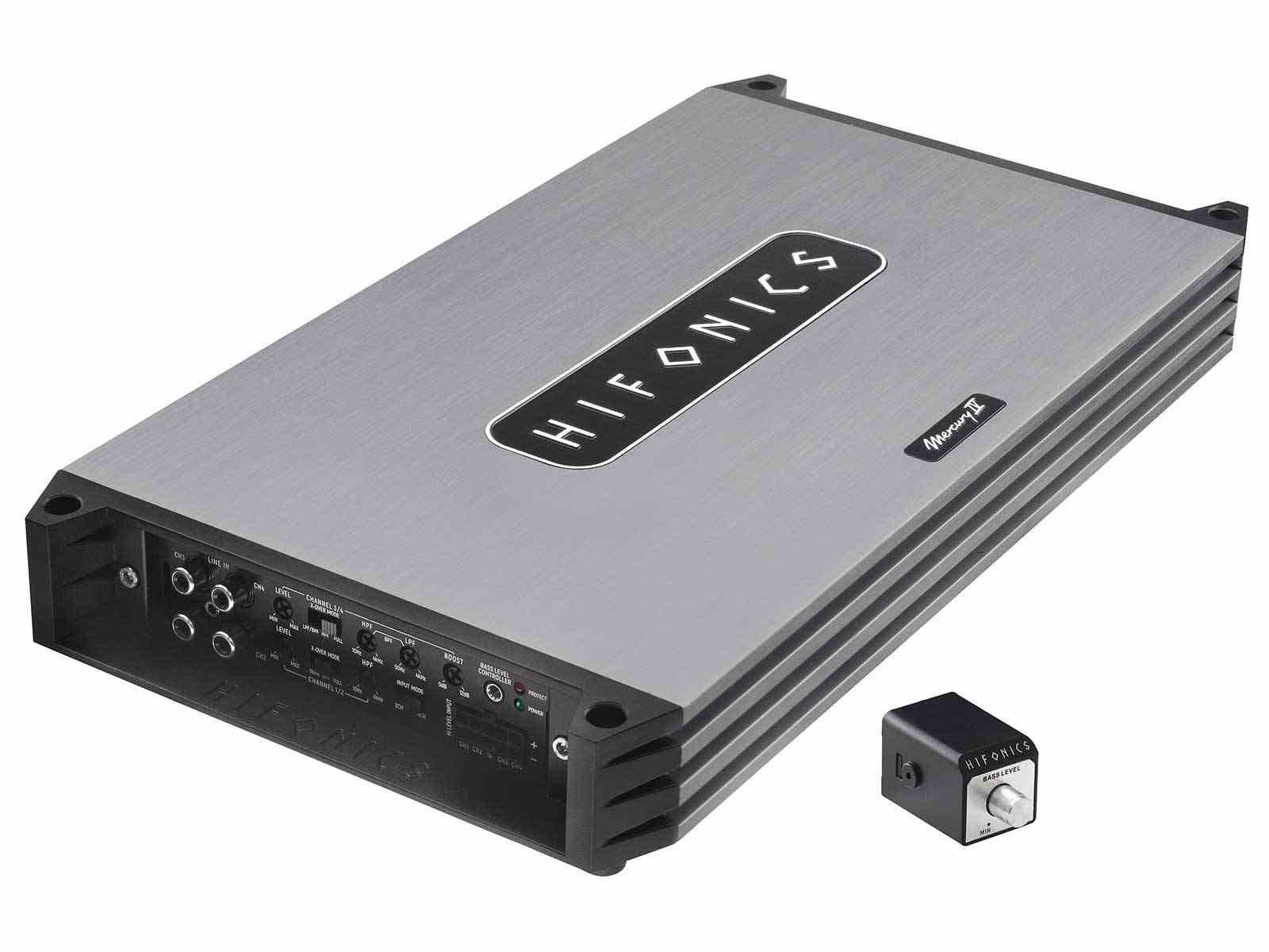 Hifonics Mercury IV/800 EVO Class A/B Analog 4-Kanal Verstärker Endverstärker (Anzahl Kanäle: 4)