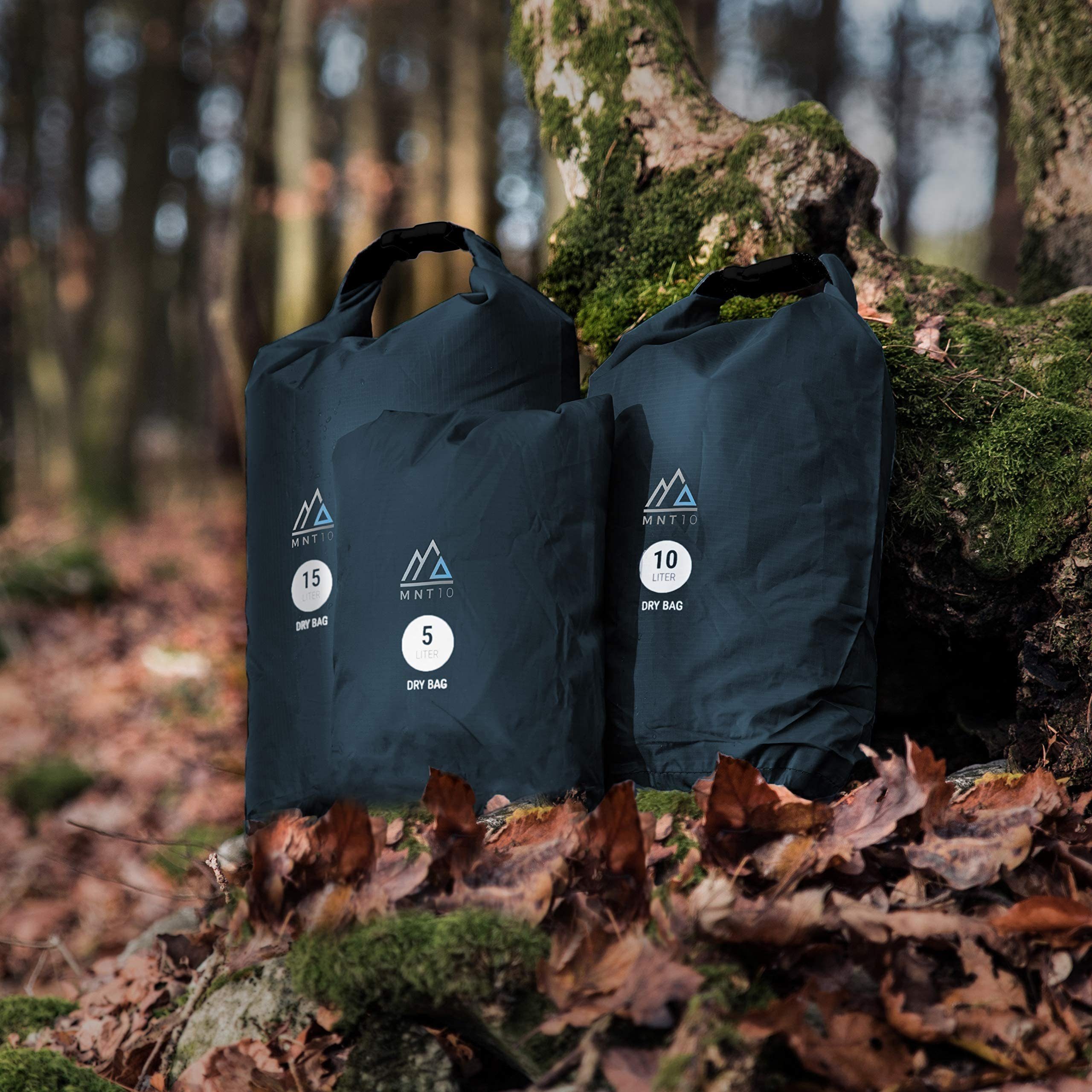 10l, Dry Ultra-Light Bag Wasserfeste Tasche, Tasche Reisen Wasserdichte MNT10 Blau, und Taschenorganizer für 15l, Outdoor Ultra-Light, 5l,