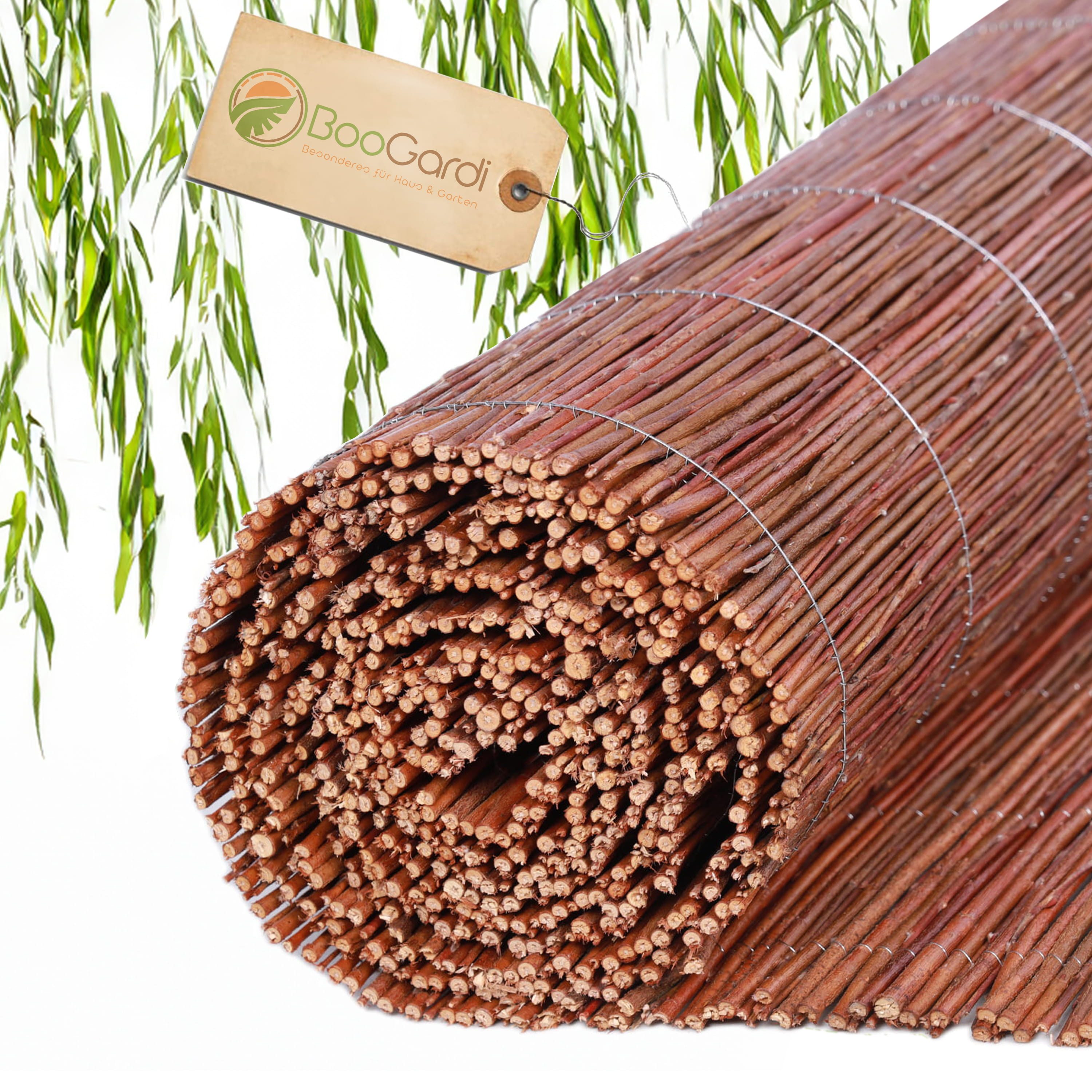 BooGardi Weidenzaun Weidenmatte mit Kabelbindern, (Höhe günstig online kaufen