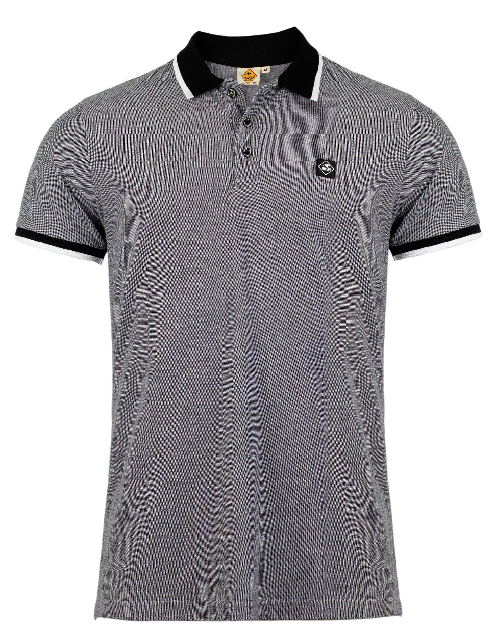 ROADSIGN australia Poloshirt Queensland (1, 1-tlg., 1) mit melierter Optik - aus 100% Baumwolle