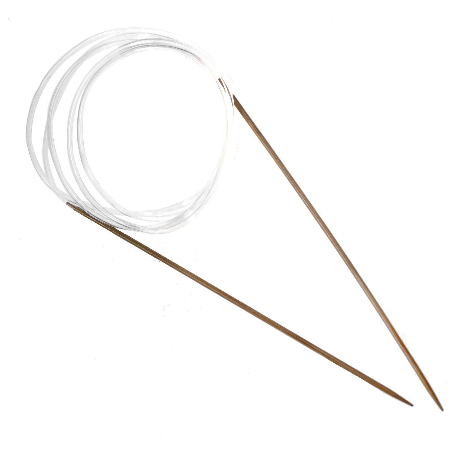 maDDma Stricknadeln Rundstricknadel 120cm, Holzspitze, Stricknade, 2120