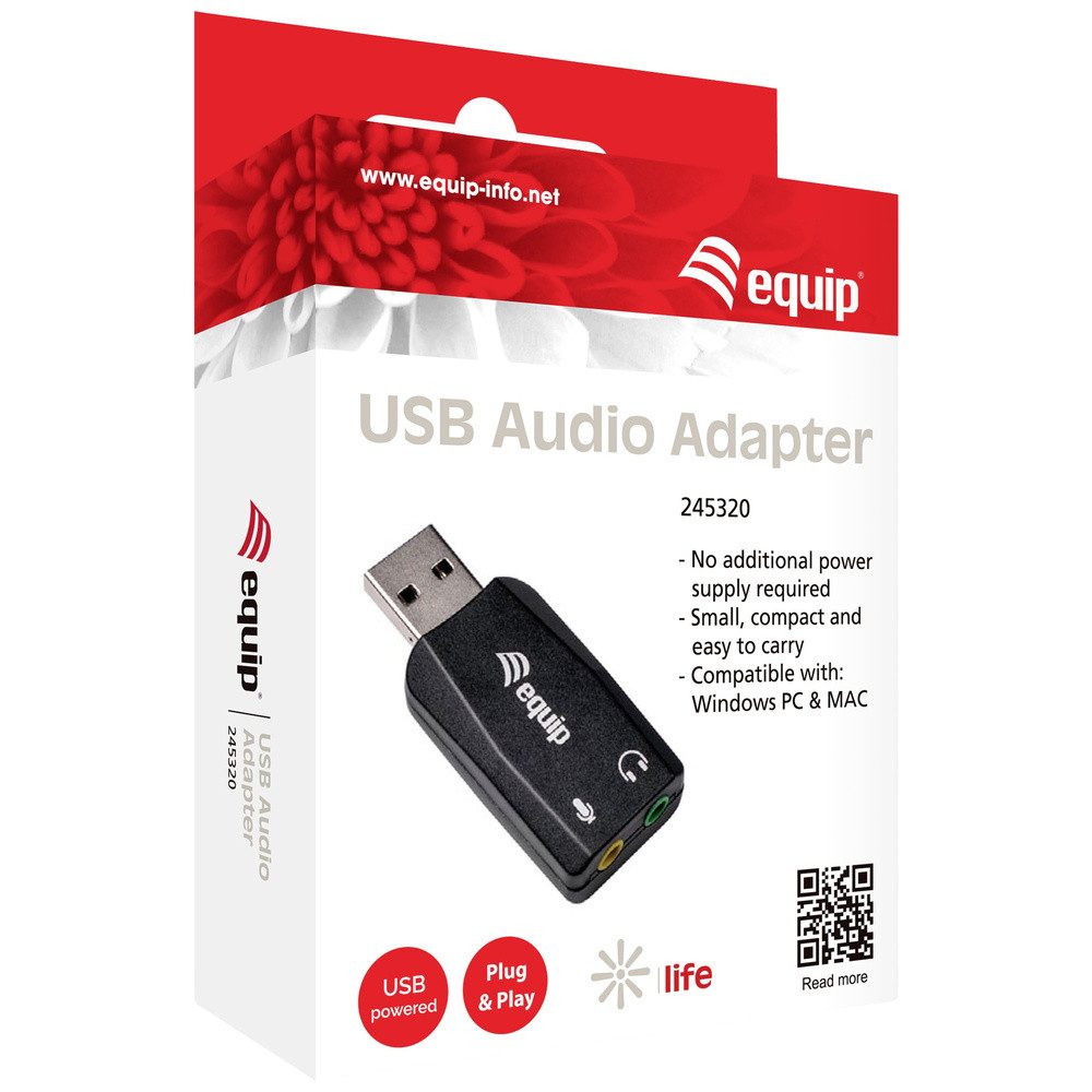 Equip Equip 245320 Soundkarte, Extern Soundkarte