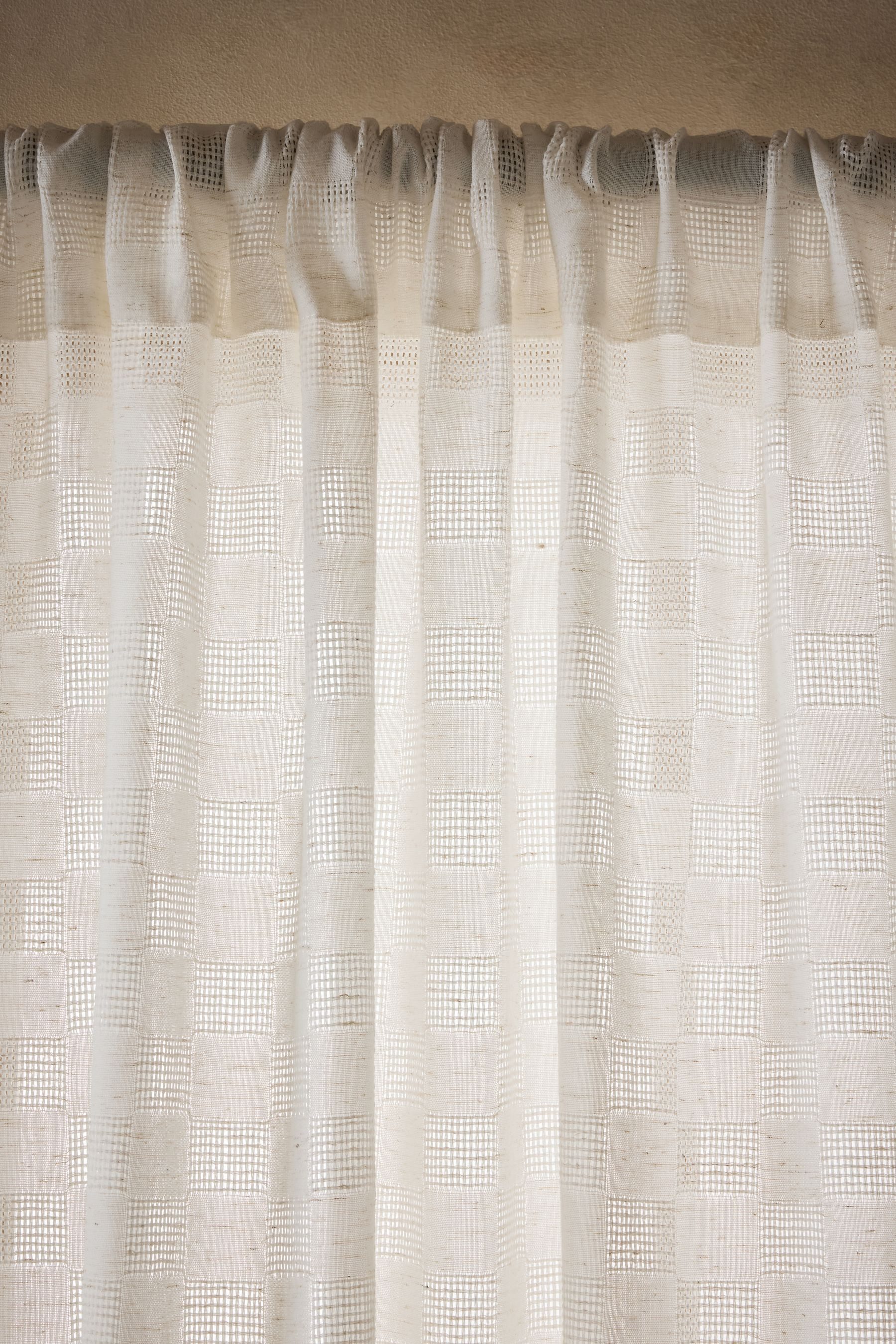 Next Gardine Ungefütterte, transparente Voile-Vorhänge (1 St), Stangendurchzug, transparent