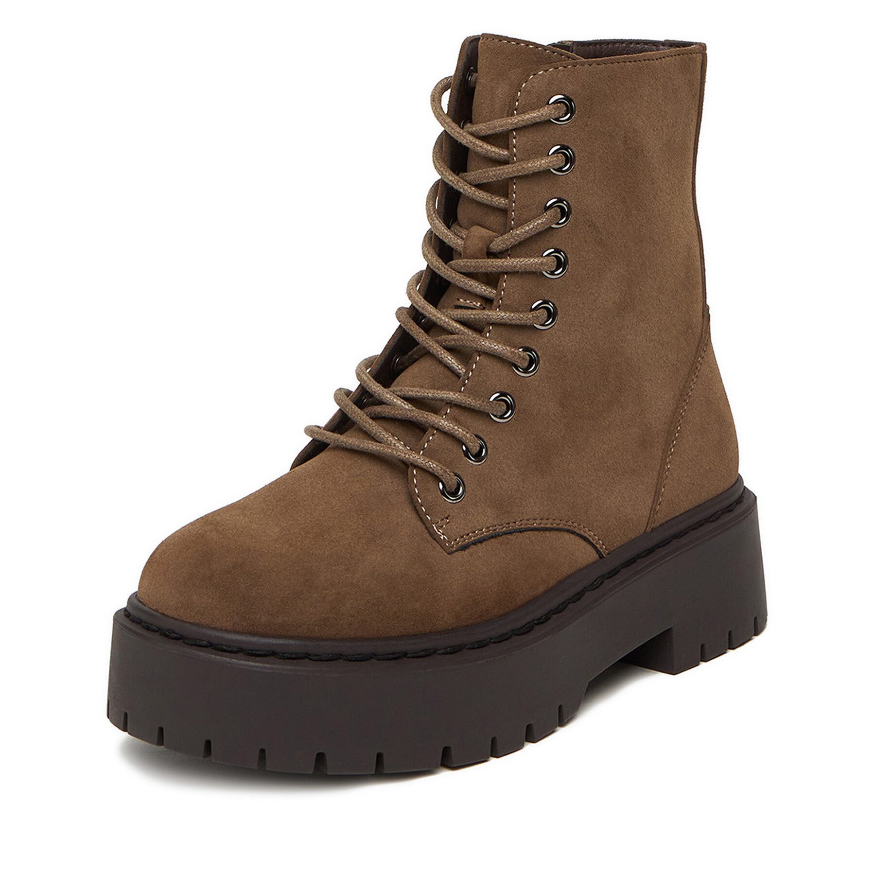 DeeZee Deezee Damen Stiefel CEO-HY13123-1 Braun Stiefel – Bild 3 von 4