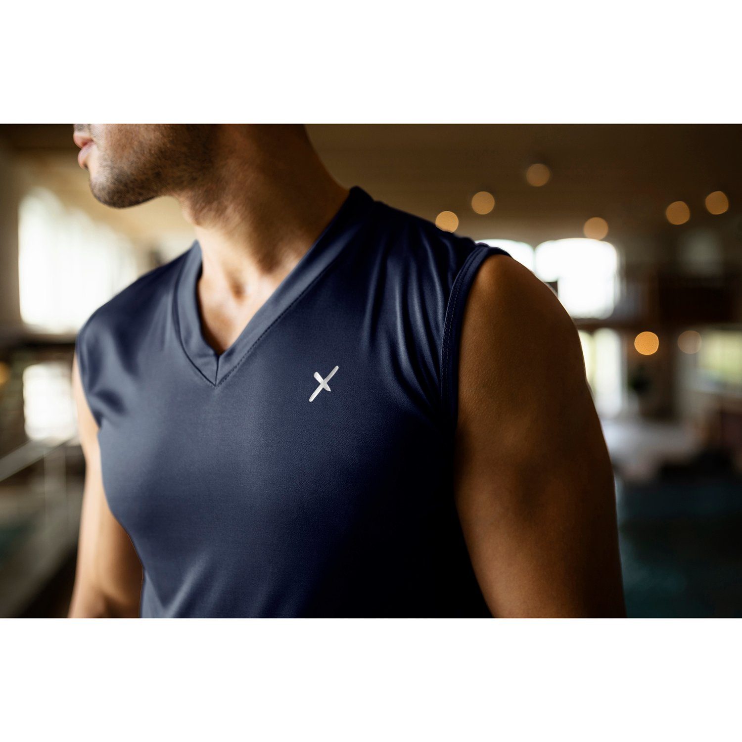 CFLEX Trainingsshirt Herren Sport Shirt Fitness Muscle-Shirt günstig online kaufen