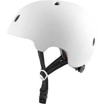 TSG Protektoren-Set TSG Meta Helm Solid Stunt-Scooter Skate Color weiss S/M (54-56 cm)