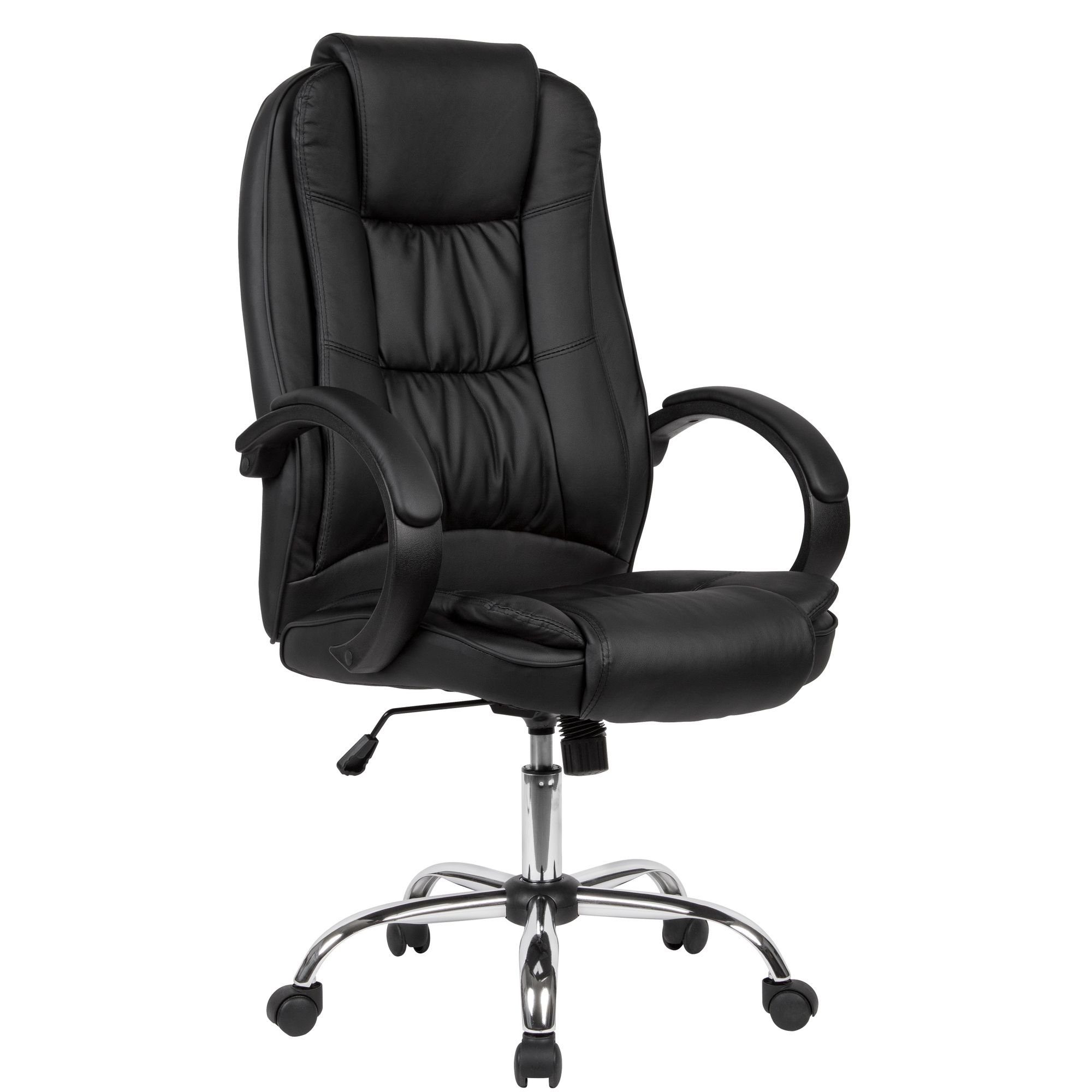 KADIMA DESIGN Chefsessel Arbeitssessel mit großer Sitzfläche & hoher Rückenlehne