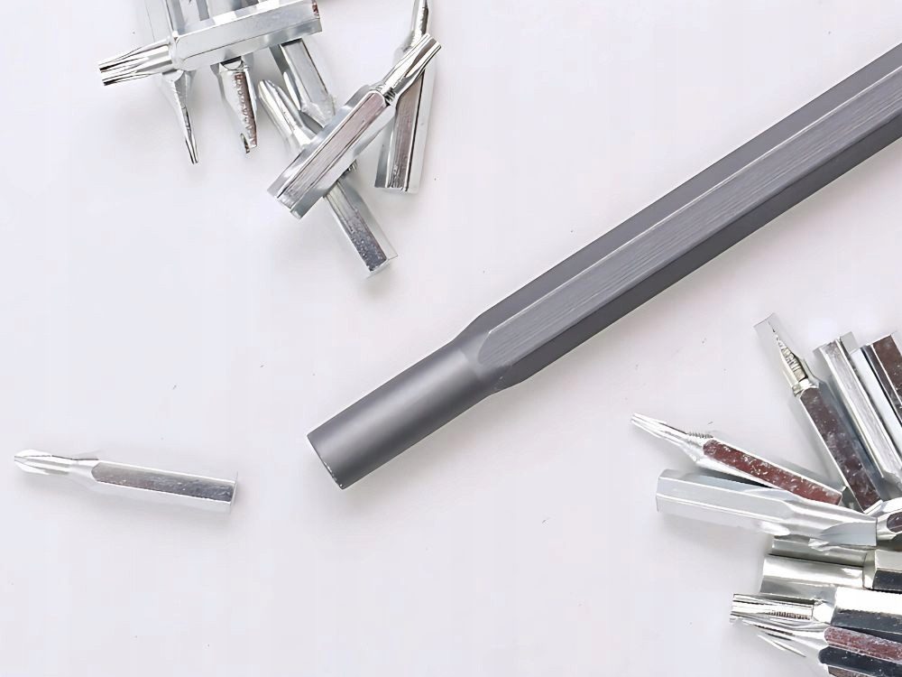 VERK GROUP Schraubendreher Präzisions Schraubendreher Set 24in1 Magnetisch Feinmechaniker, (Set, 1 St), 24-in-1 Set, magnetische Bits – Bild 4 von 5