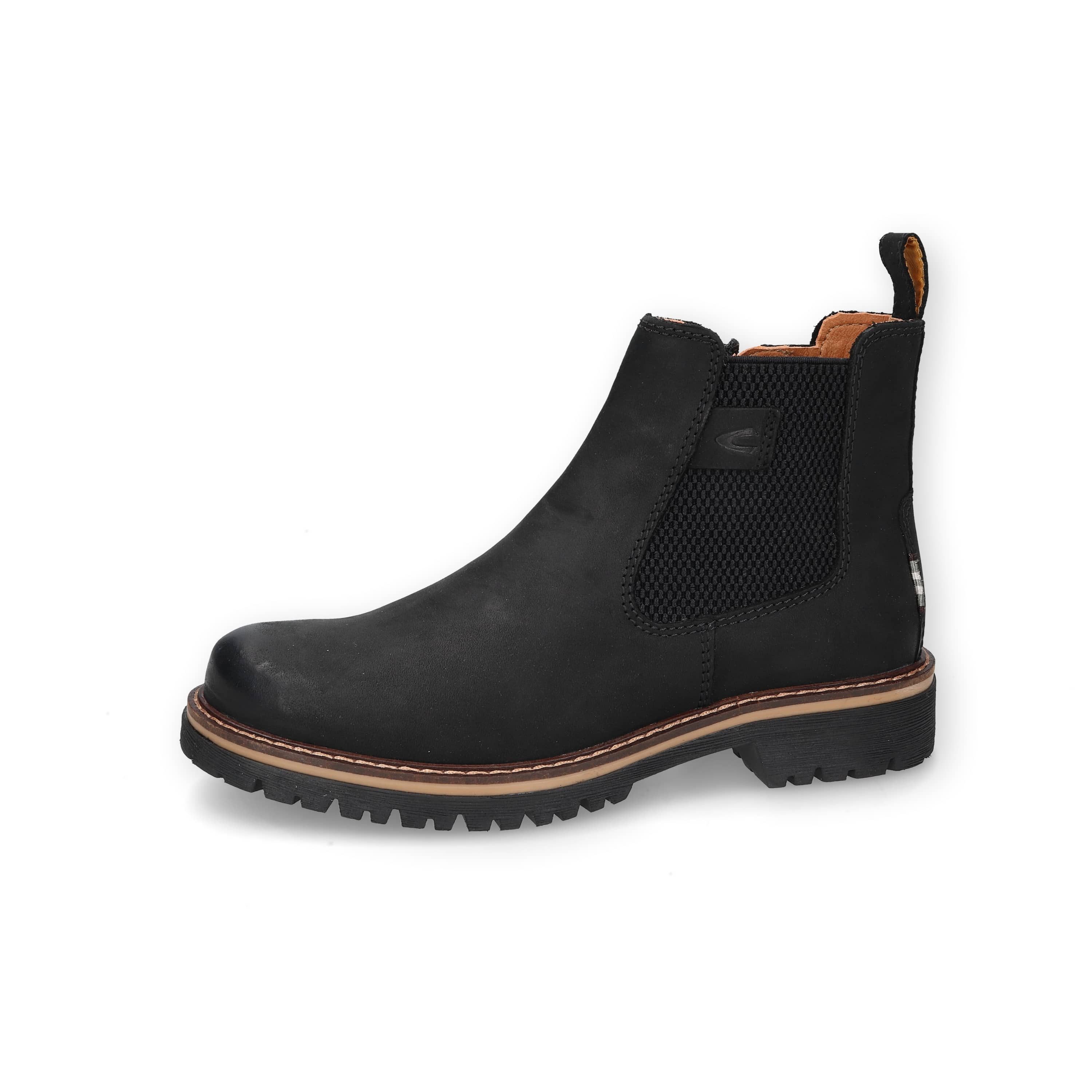 camel active Boots crazy horse SCHWARZ Winterboots günstig online kaufen