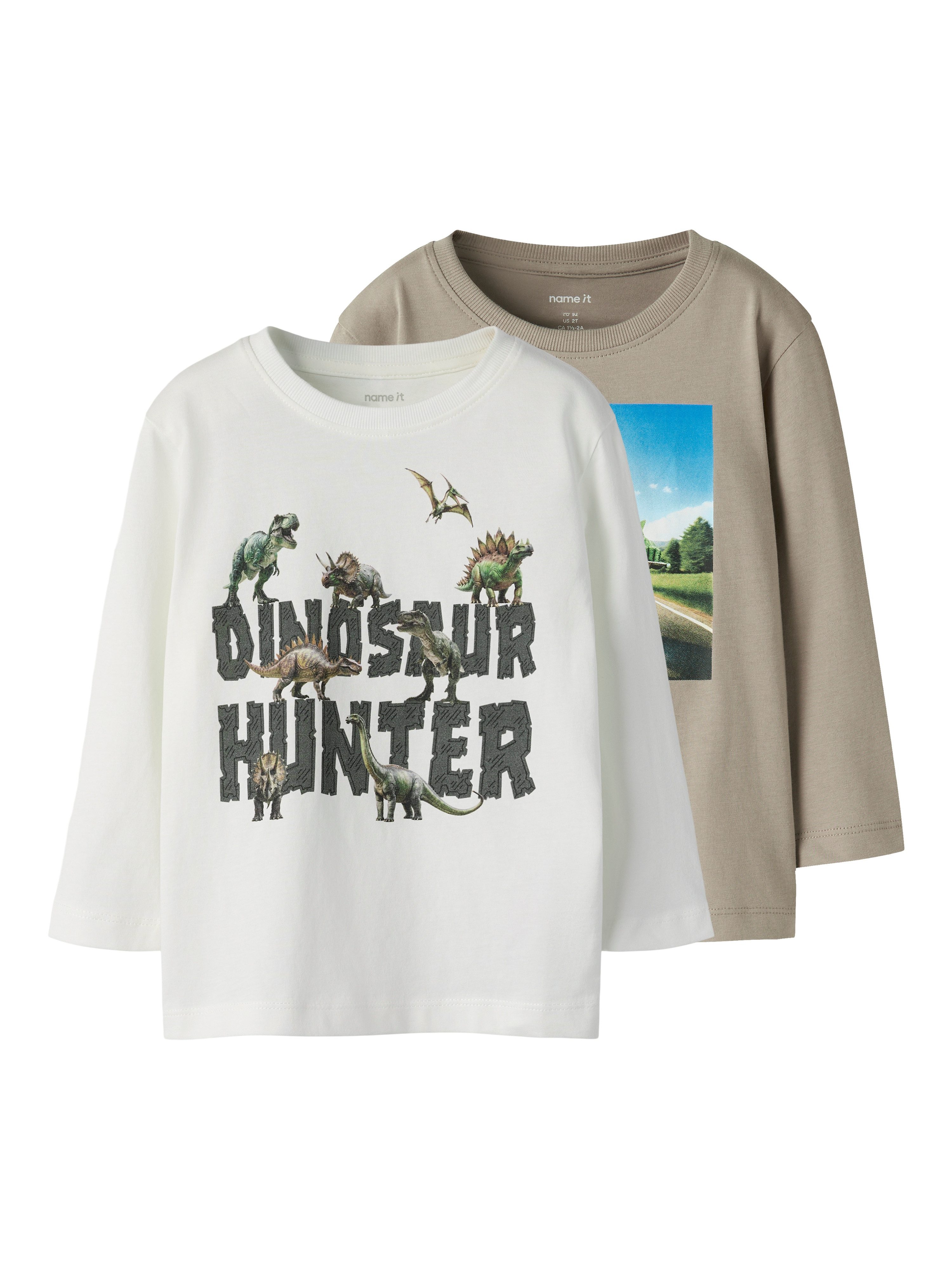 Name It Langarmshirt NMMVOTO 2P LS NREG TOP (Packung, 2-tlg)