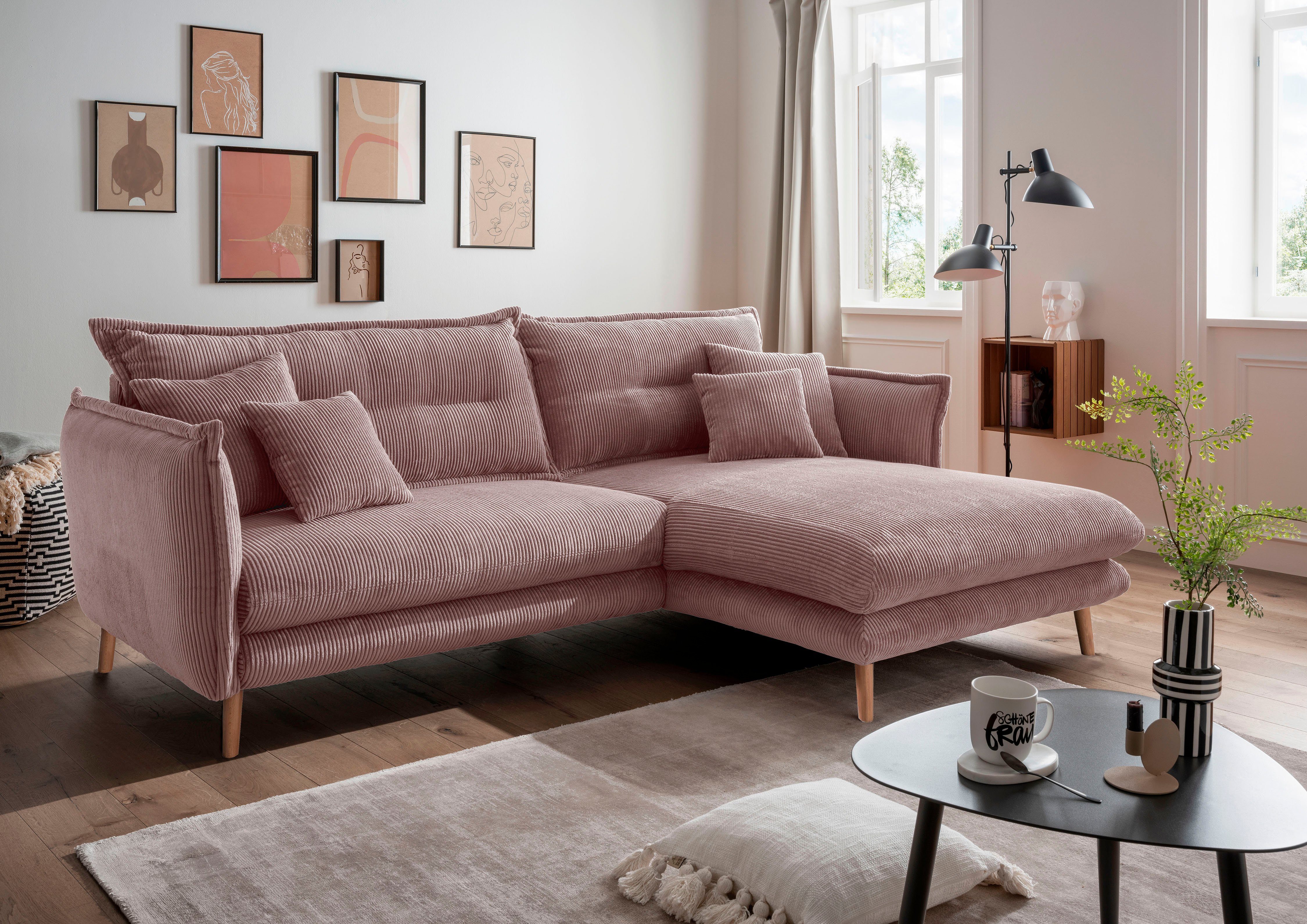 INOSIGN Ecksofa Lazio modern und bequem, günstig online kaufen