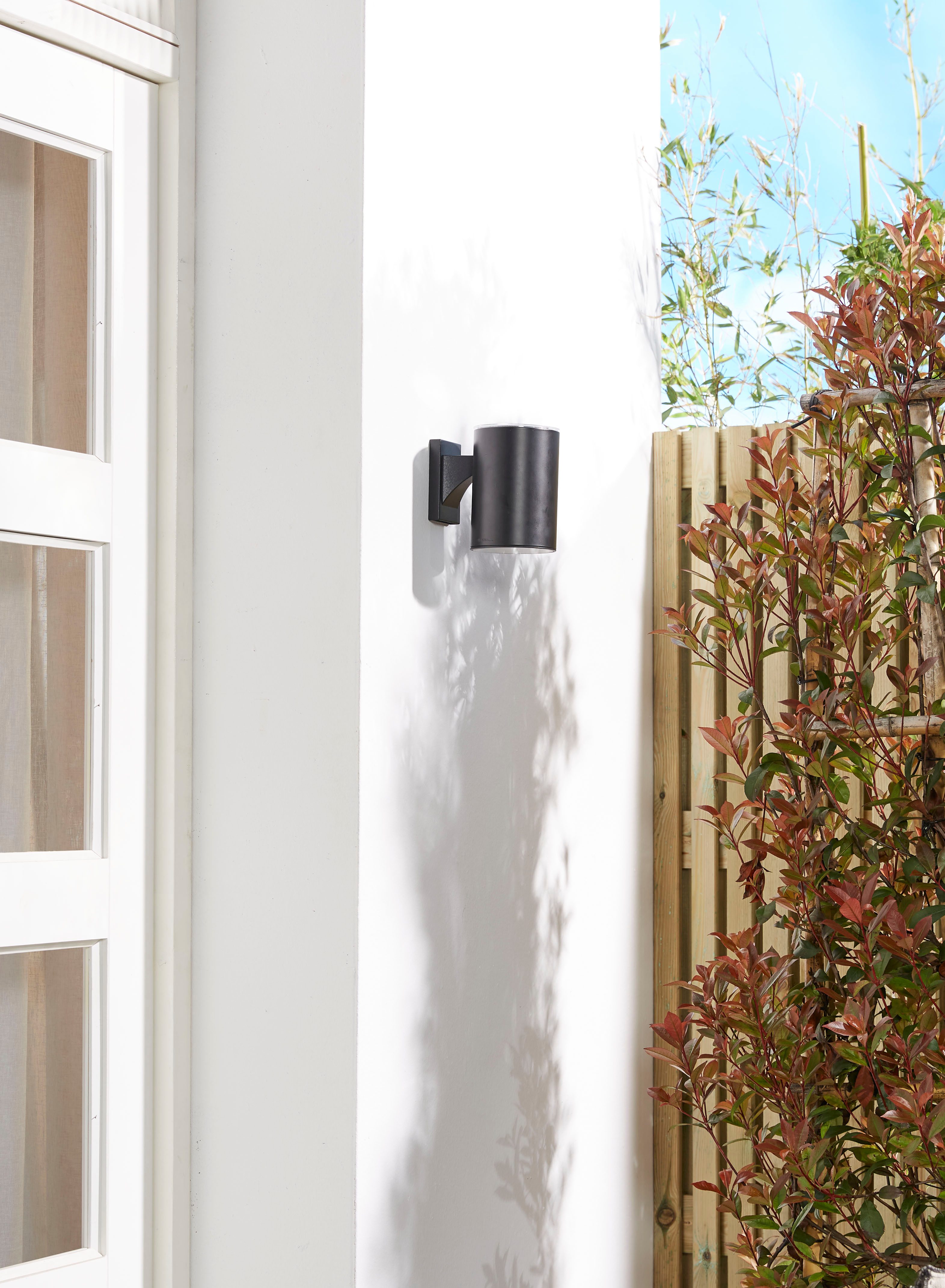 Luxform Außen-Wandleuchte Solar-Intelligente Hybrid-Wandleuchte - Ohio, günstig online kaufen