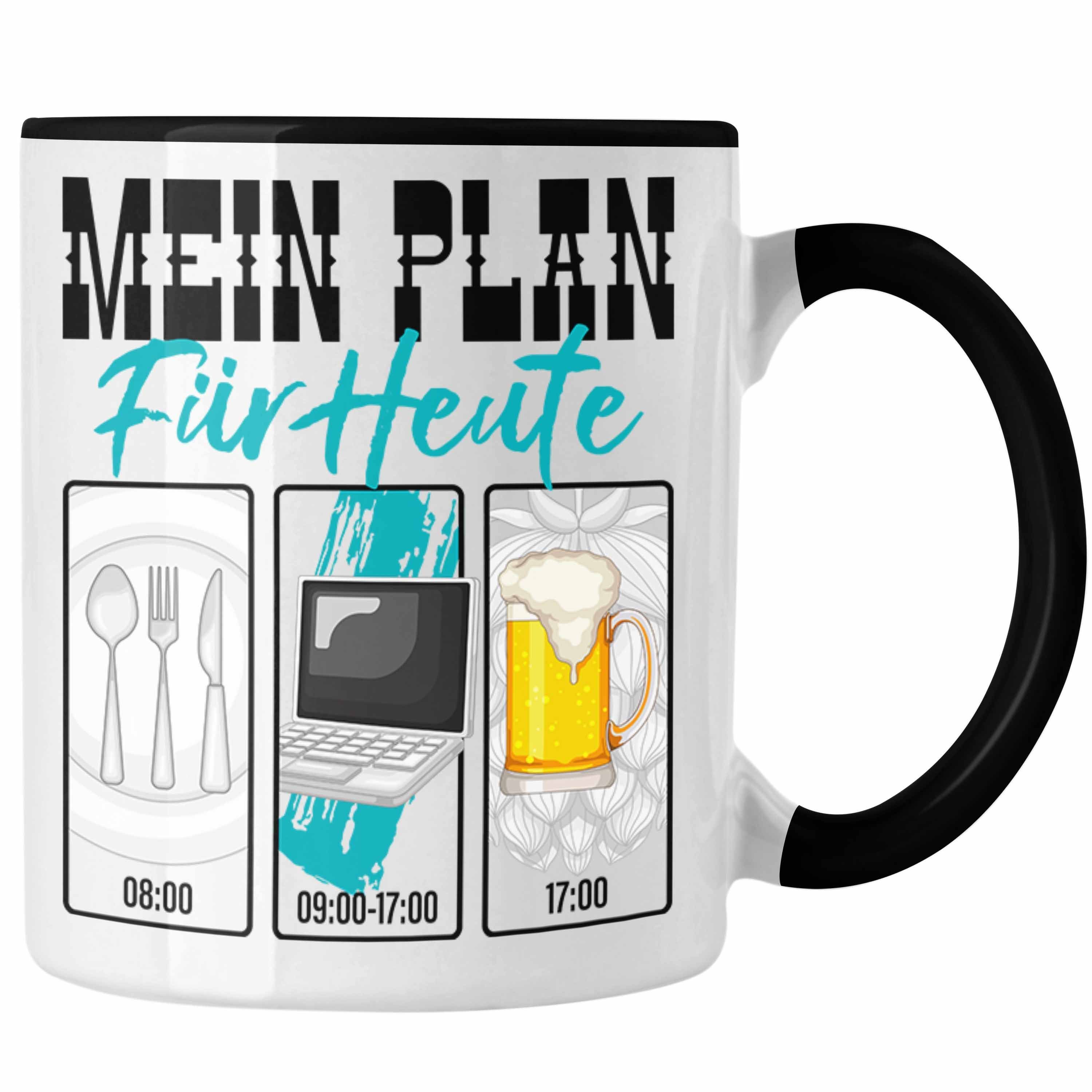 Trendation Tasse IT Techniker Programmierer Mein Plan Für Heute Zeitplan Geschenkidee S Schwarz