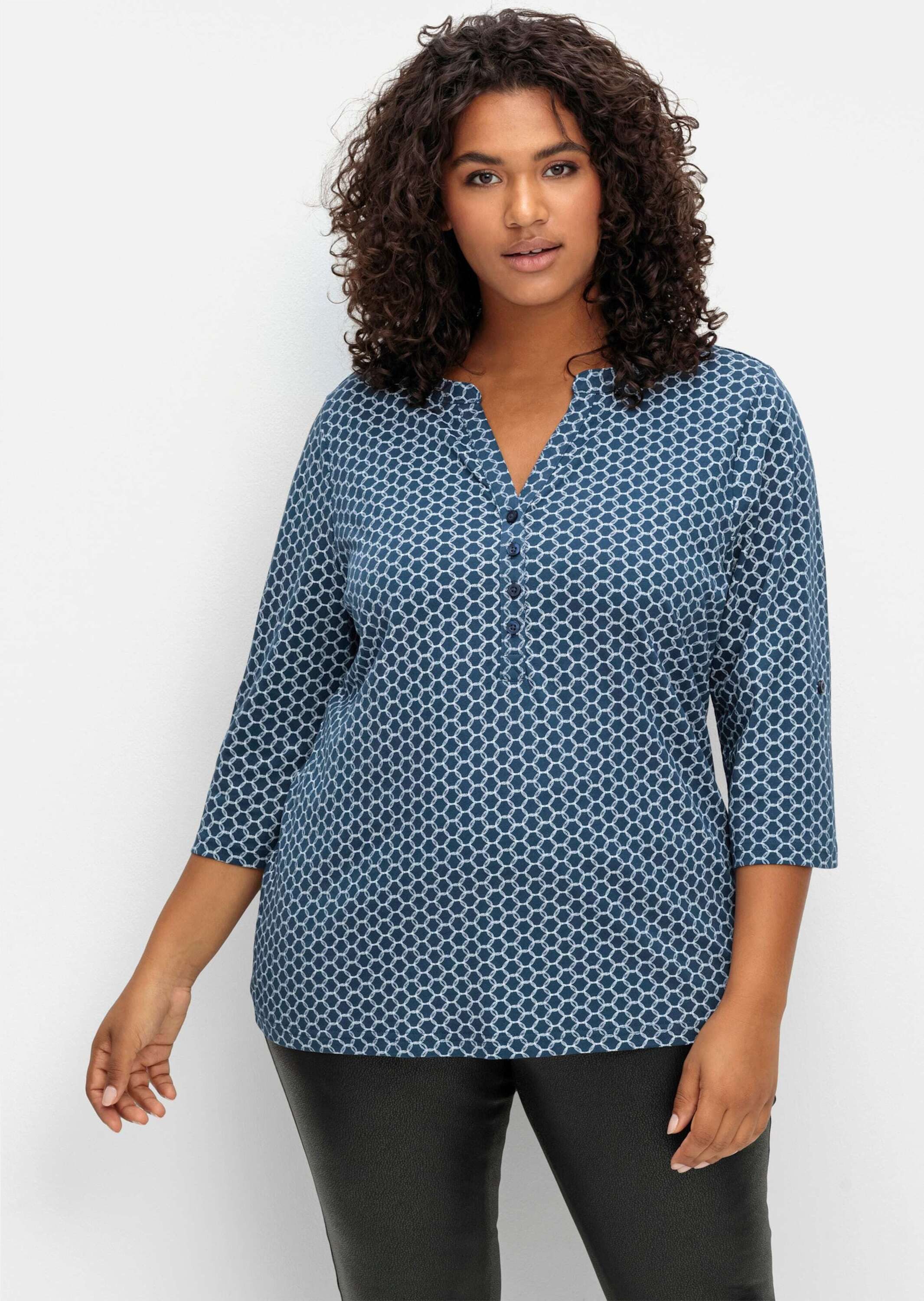 Sieh an! T-Shirt Shirt 3/4-Arm günstig online kaufen