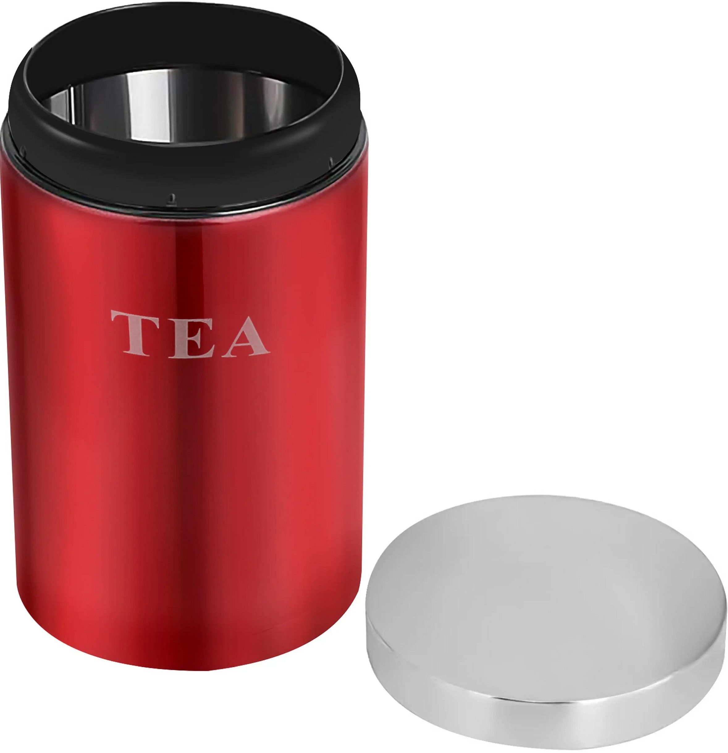 Cheffinger Aufbewahrungsbox Vorratsdosen Vorratsbehälter Kaffeedose Metall 3er-Set 1,5L