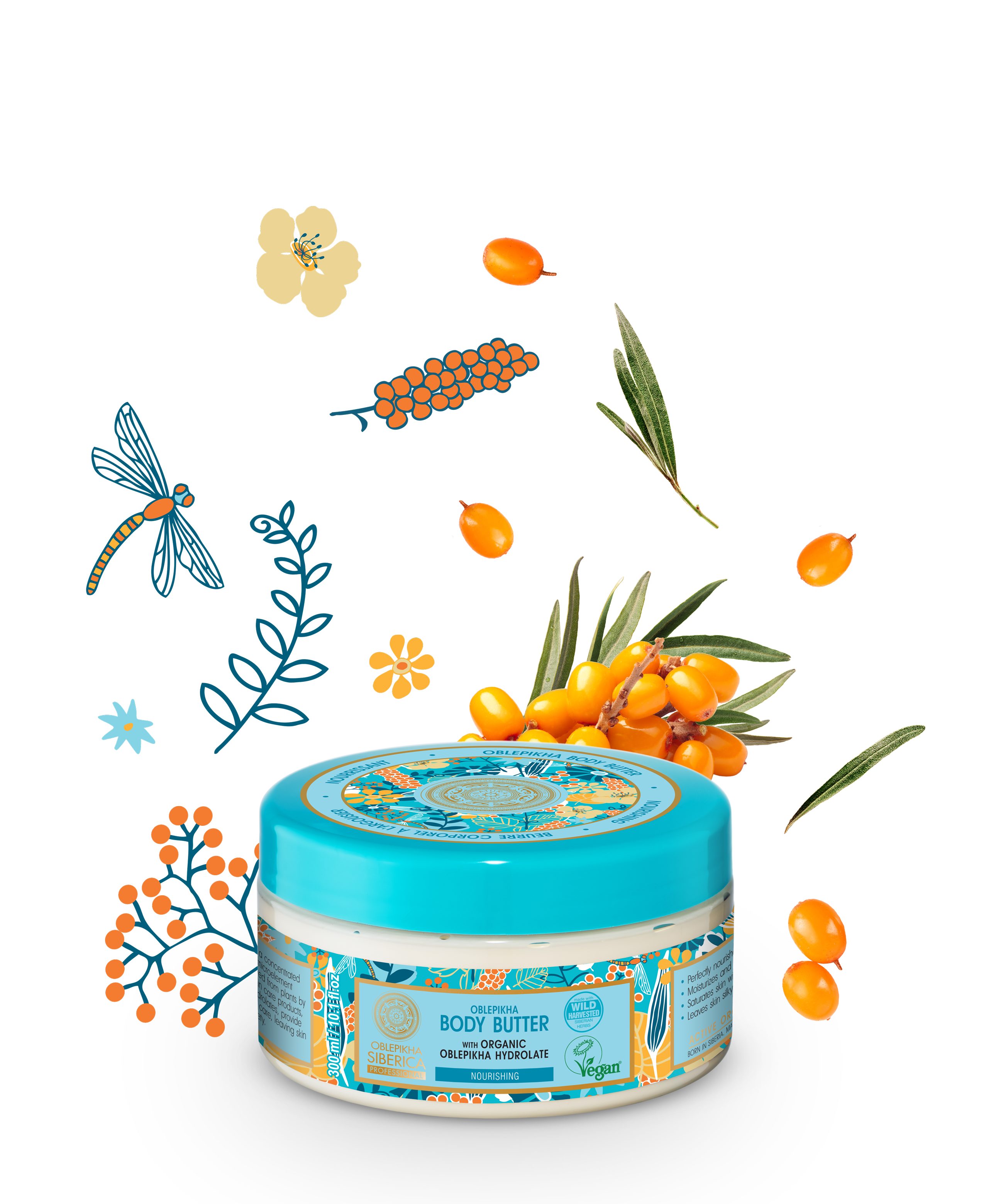 Natura Siberica Körperlotion Oblepikha Body Butter