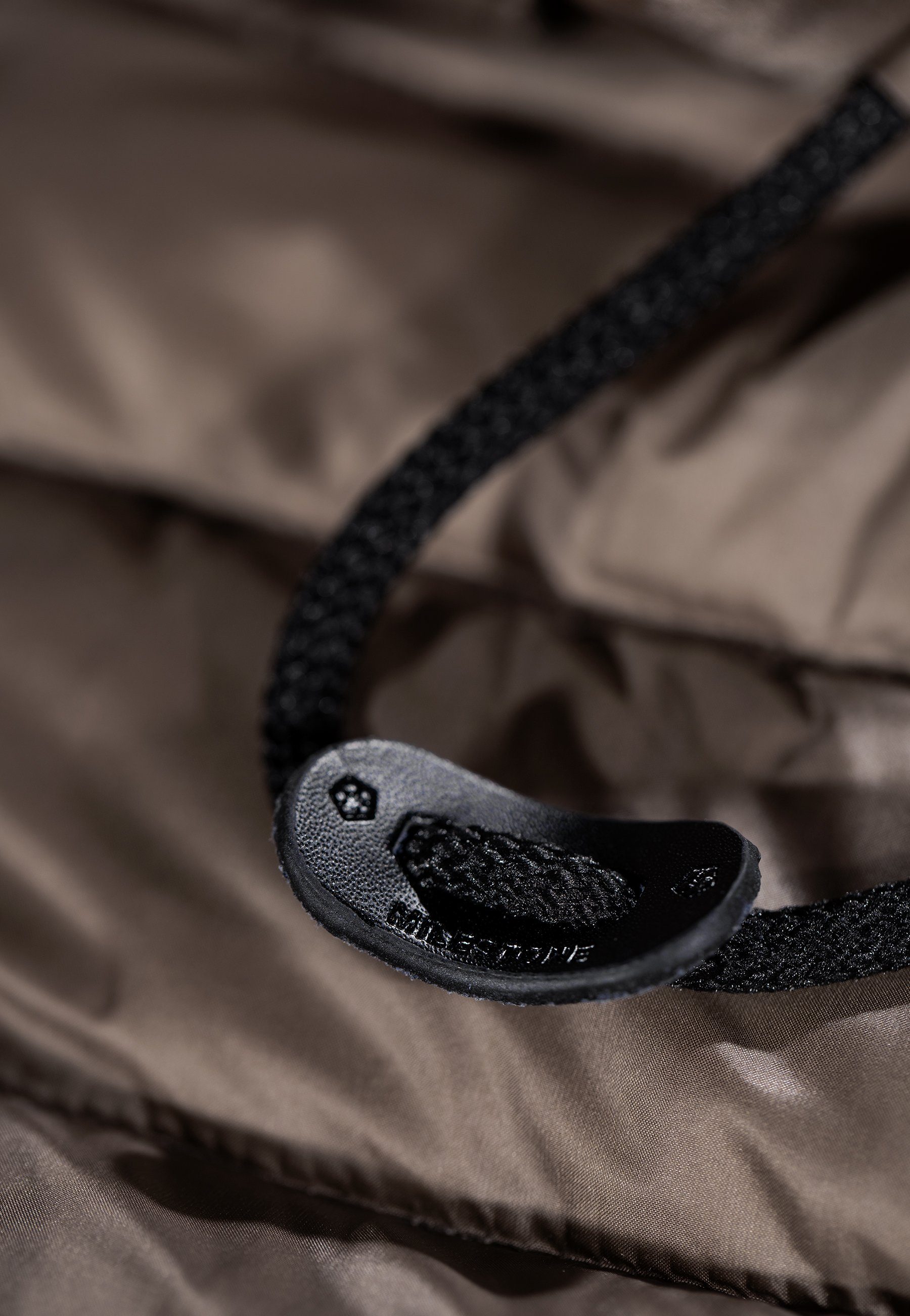 Milestone Steppjacke Herren Daunenjacke mit abnehmbarer Kapuze