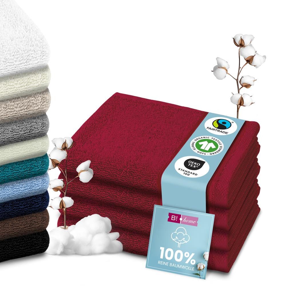 B!HOME Handtücher Set Saunatücher, Duschtücher, Gästehandtücher günstig online kaufen