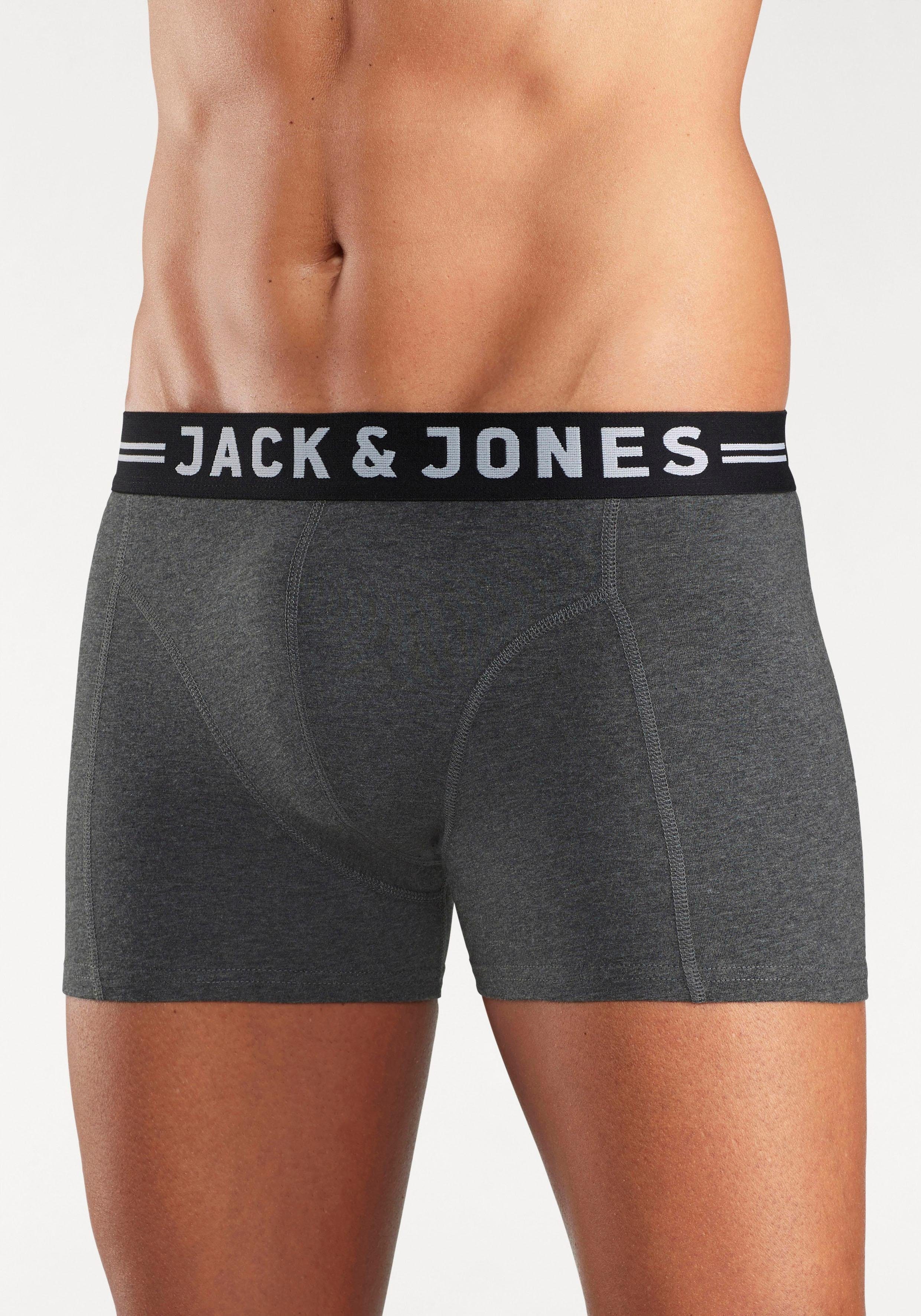 Jack & Jones Trunk JACLICHFIELD TRUNKS 3 PACK NOOS (Packung, 3-St) Baumwollmischung, elastischer Bund