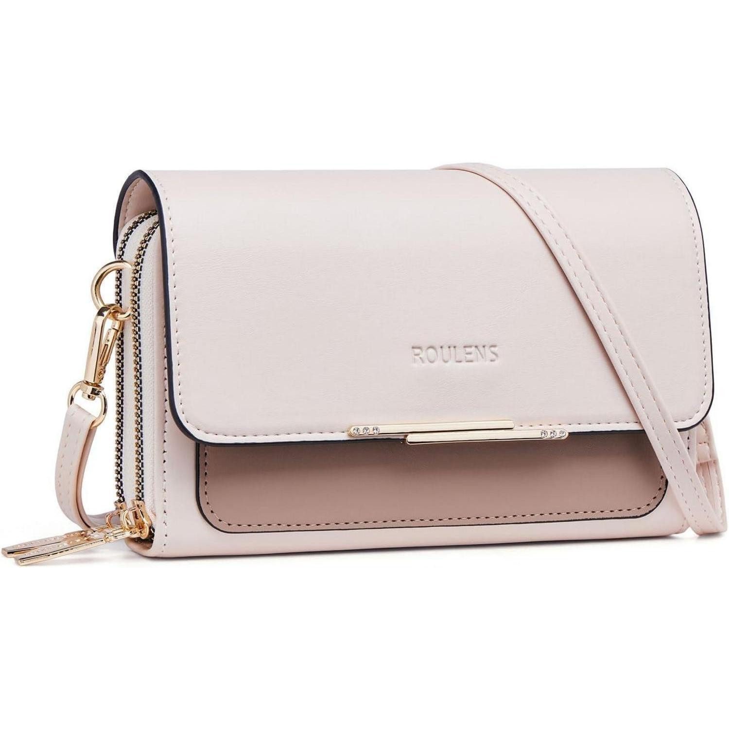 LuxusKollektion Handytasche Kleine PU Leder Umhängetasche Damen Crossbody Schultertasche mit