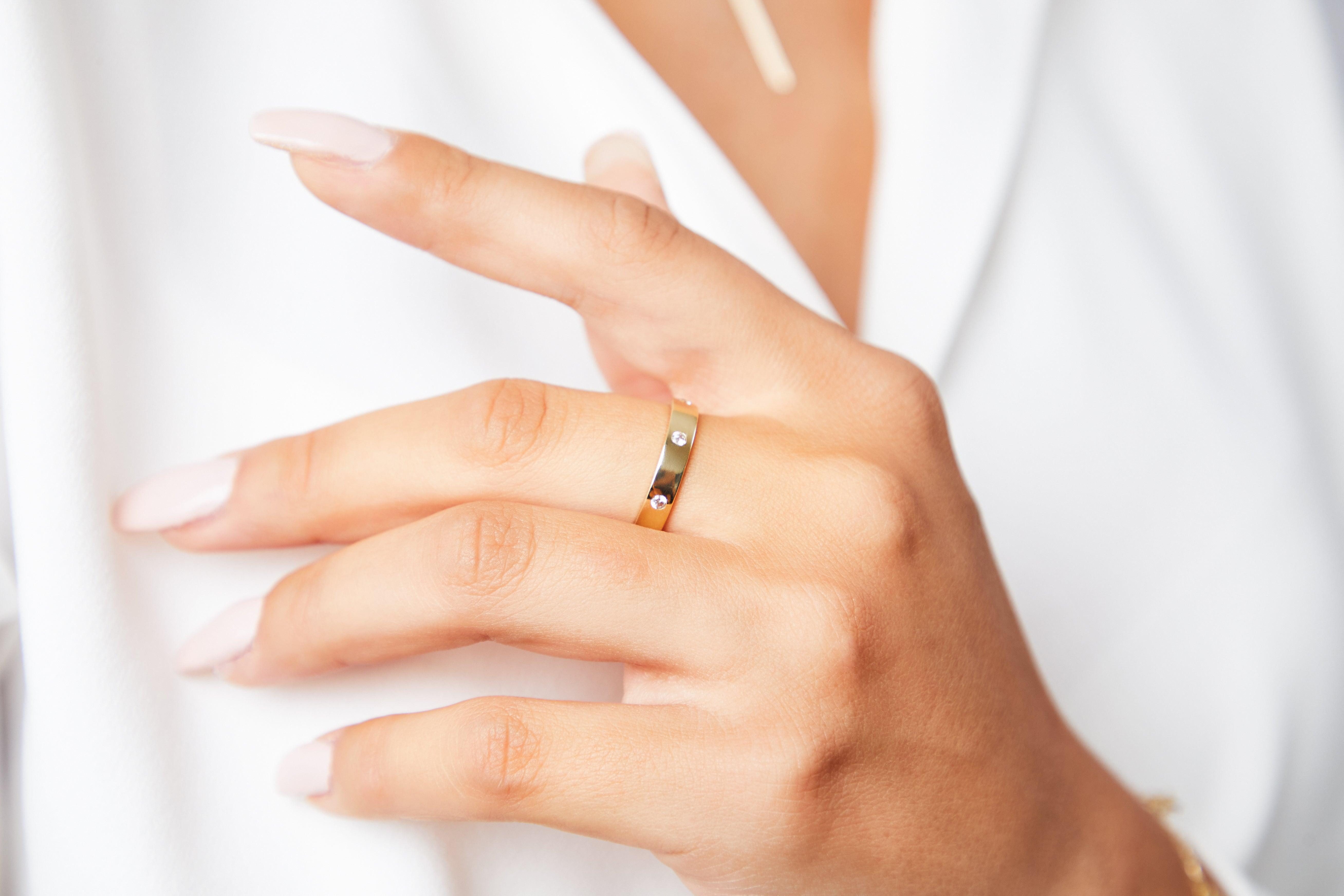 Suzan Gold Goldring 375er Gold Ring – Lucky Ring Zirkonia, symbolischer Sch günstig online kaufen